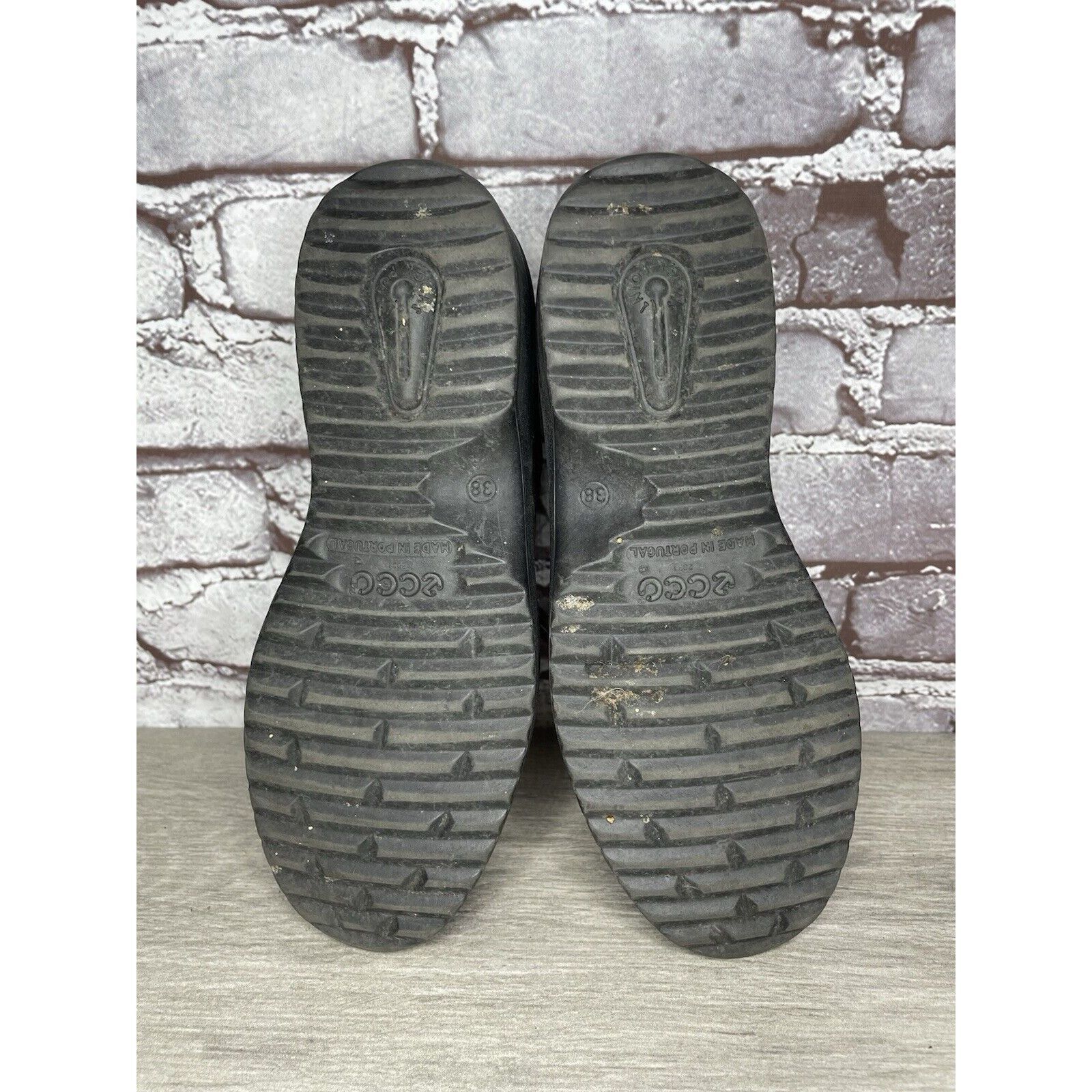 Ecco Ecco Choice Brown Suede Leather Comfort Lace Up Shoes Women’ Size US 7.5 / IT 37.5 - 14 Thumbnail