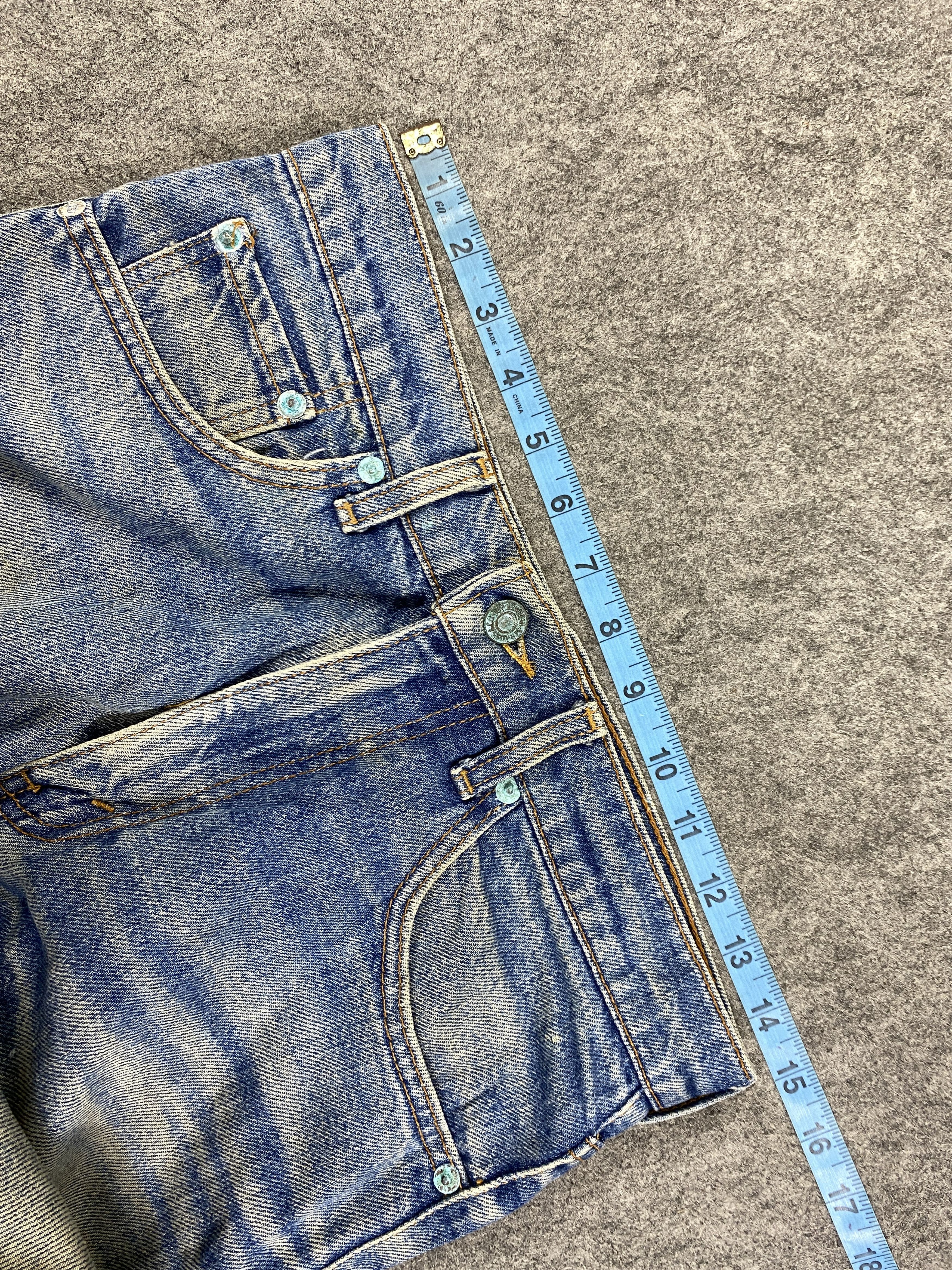 Levi's Faded Blue Vintage Levi's 515 Short Jeans 29x10 - JN3352 Size US 29 - 5 Thumbnail