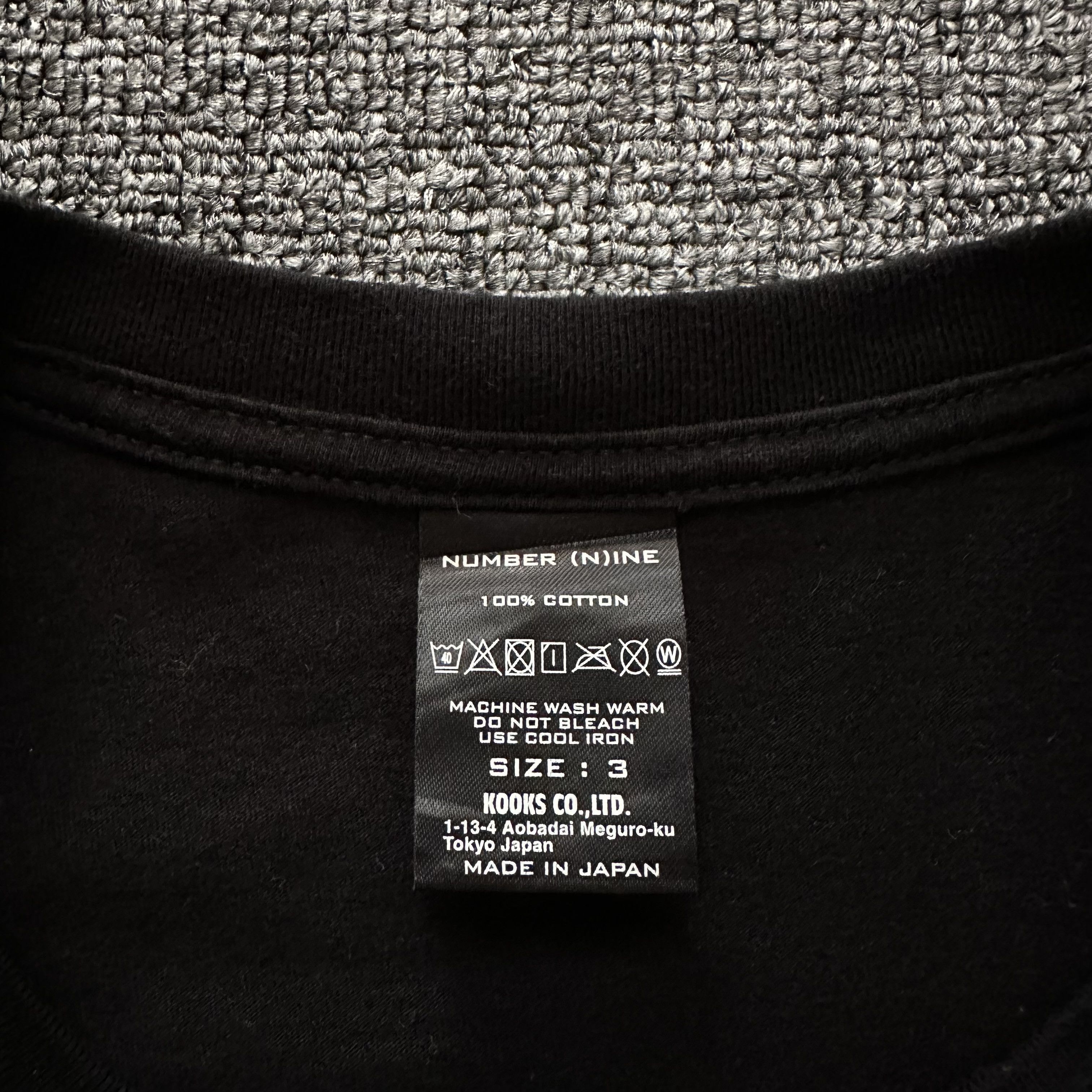 Number (N)ine Number (N)ine Tee Size US L / EU 52-54 / 3 - 4 Thumbnail