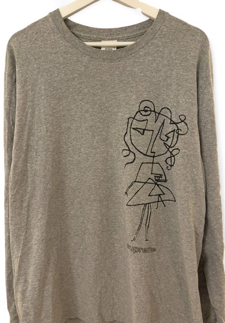 Supreme Supreme Sketch Girl Long Sleeve 2016 Size US L / EU 52-54 / 3 - 1 Thumbnail