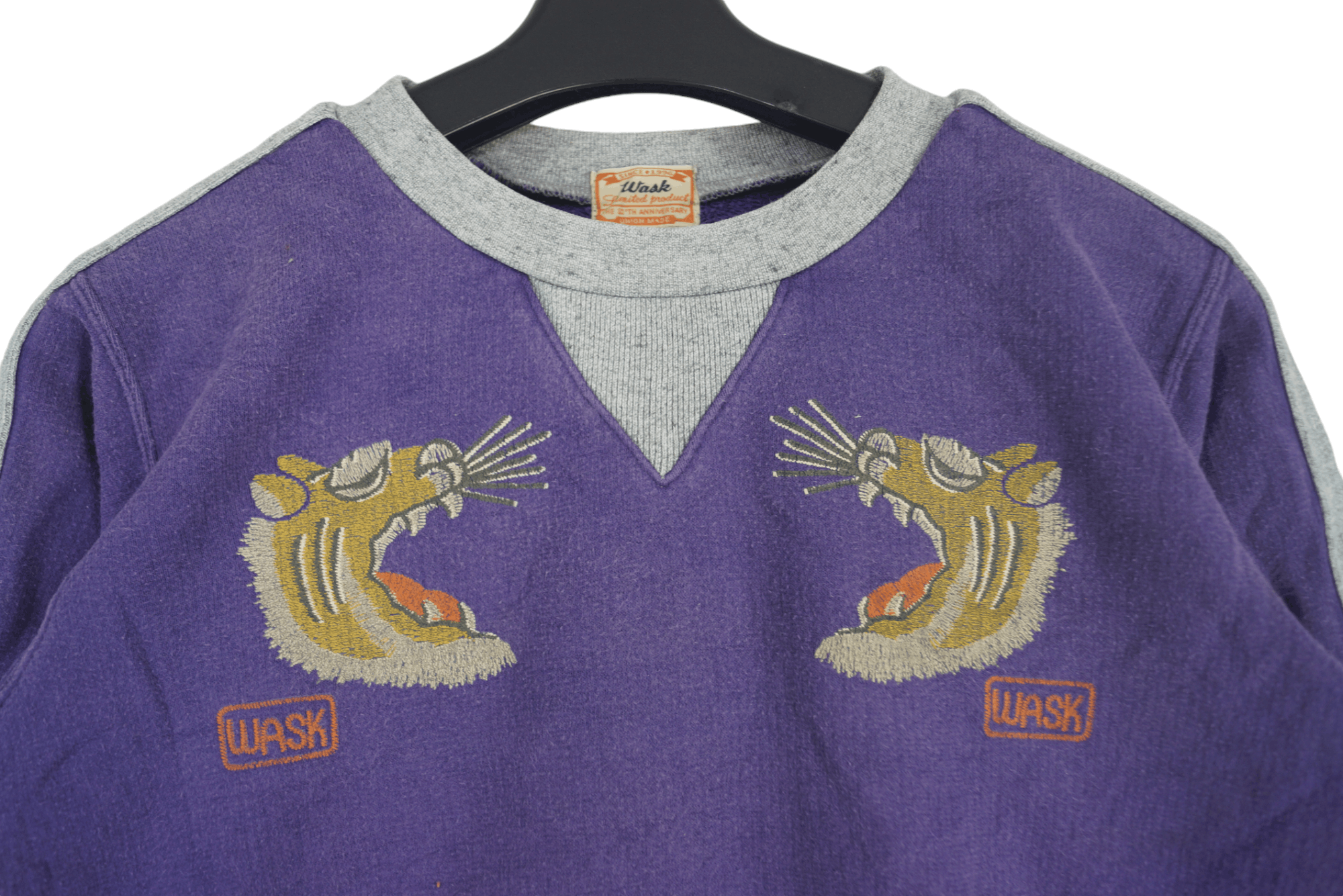 Vintage Vintage Unionmade Wask Sweatshirt Nice Design Size US S / EU 44-46 / 1 - 2 Thumbnail