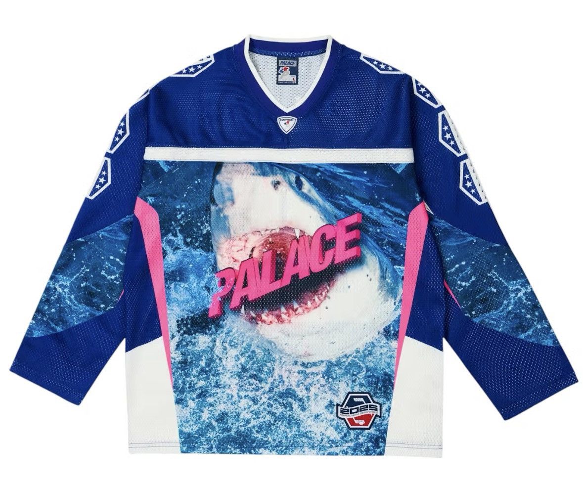 Palace Palace No Bitin’ Hockey Jersey Size US L / EU 52-54 / 3 - 1 Thumbnail
