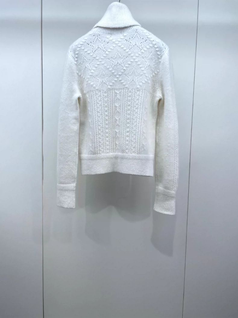 Chanel Chanel 23N Ski Series Knitted High-necked Cashmere Sweater Size XS / US 0-2 / IT 36-38 - 2 Thumbnail