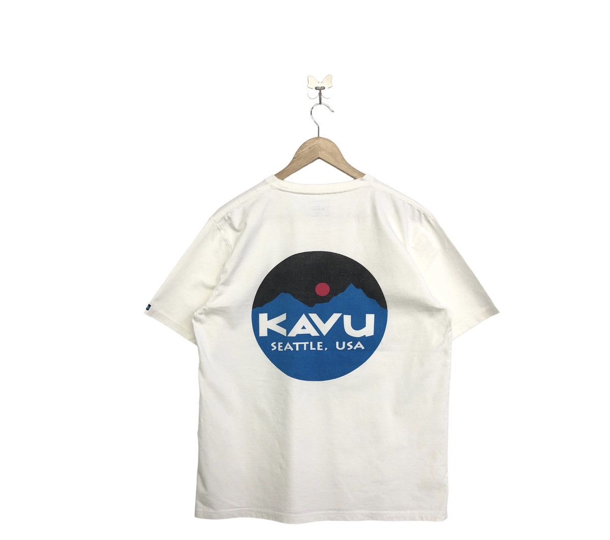 KAVU Kavu Big Printed Logo Backhitt Tshirt Size US L / EU 52-54 / 3 - 2 Thumbnail