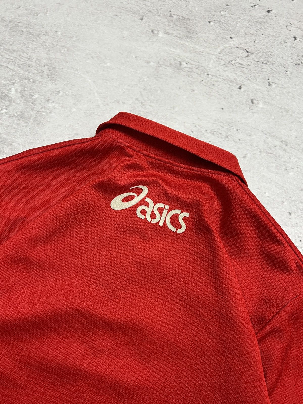 Asics × Japanese Brand × Vintage 🔥RARE VINTAGE ASICS MADE IN JAPAN RED BAGGY TRACK SUIT 80s🔥 Size US L / EU 52-54 / 3 - 14 Thumbnail
