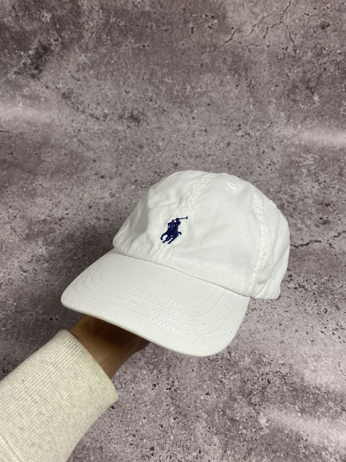Pre-owned Polo Ralph Lauren T Cap Hat In White