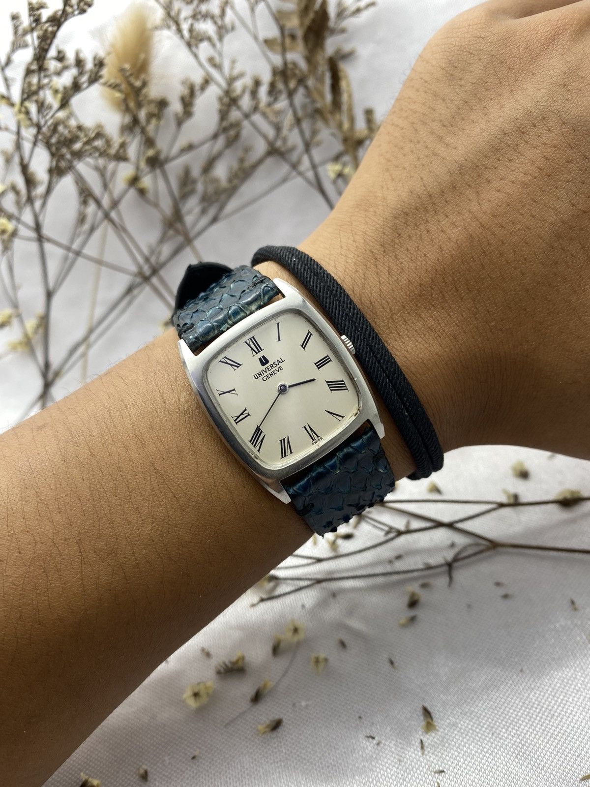 Vintage Universal Geneve Roman Index Size 32 - 6 Thumbnail