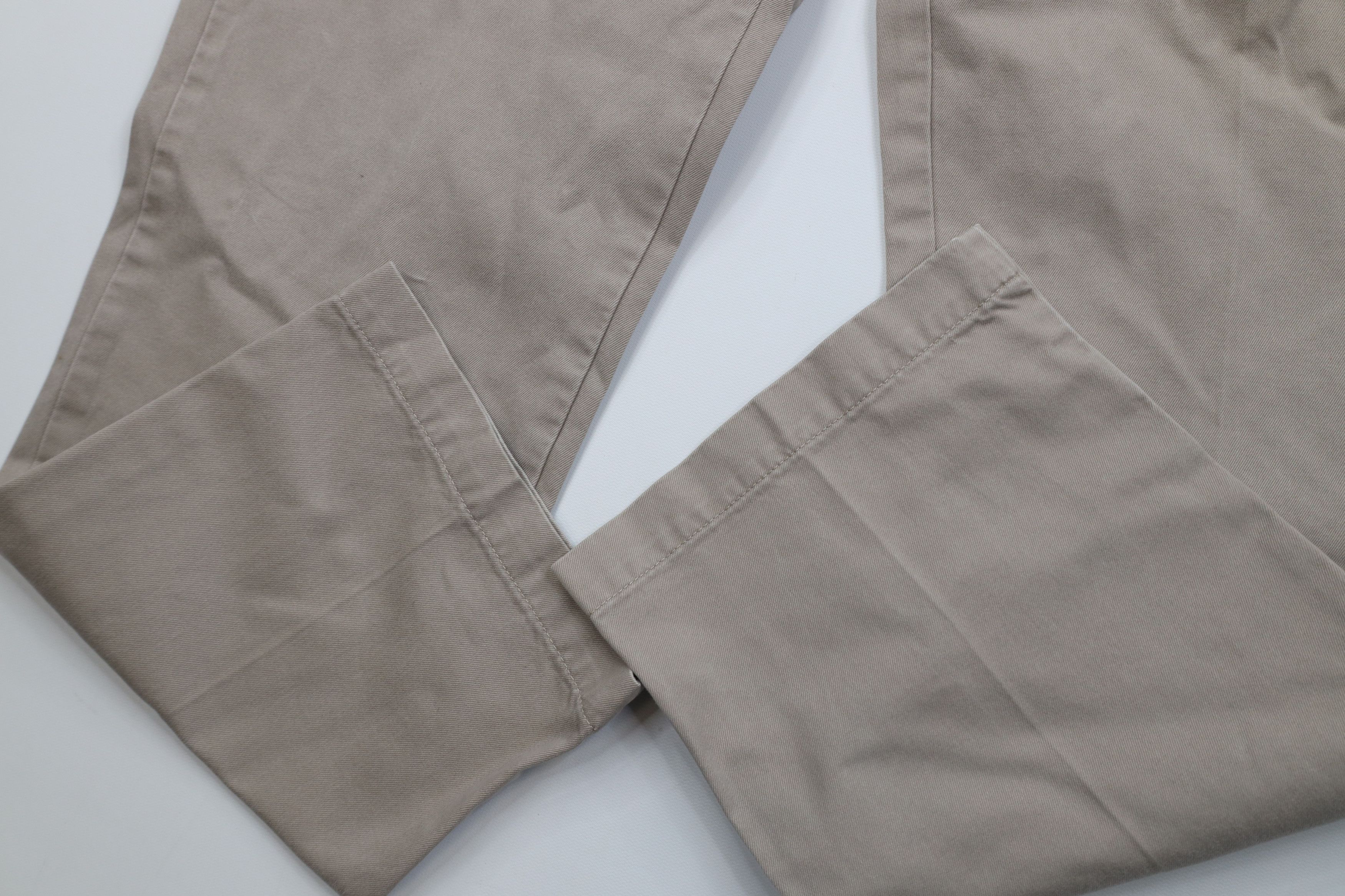 Vineyard Vines Vineyard Vines Club Straight Leg Chino Pants Beige Cotton Size US 34 / EU 50 - 5 Thumbnail
