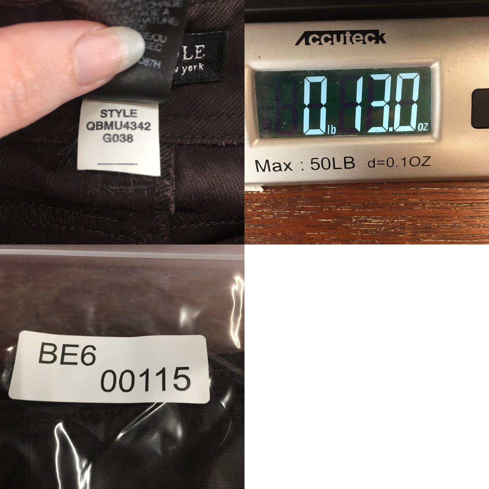 Kenneth Cole Kenneth Cole Pants Womens 8 Wide-Leg Brown Cotton Blend Zip Chino Casual Flat Front Regular Rise 32 in Inseam 32 in Mens Womens Boys Girls Size 30" / US 8 / IT 44 - 10 Thumbnail