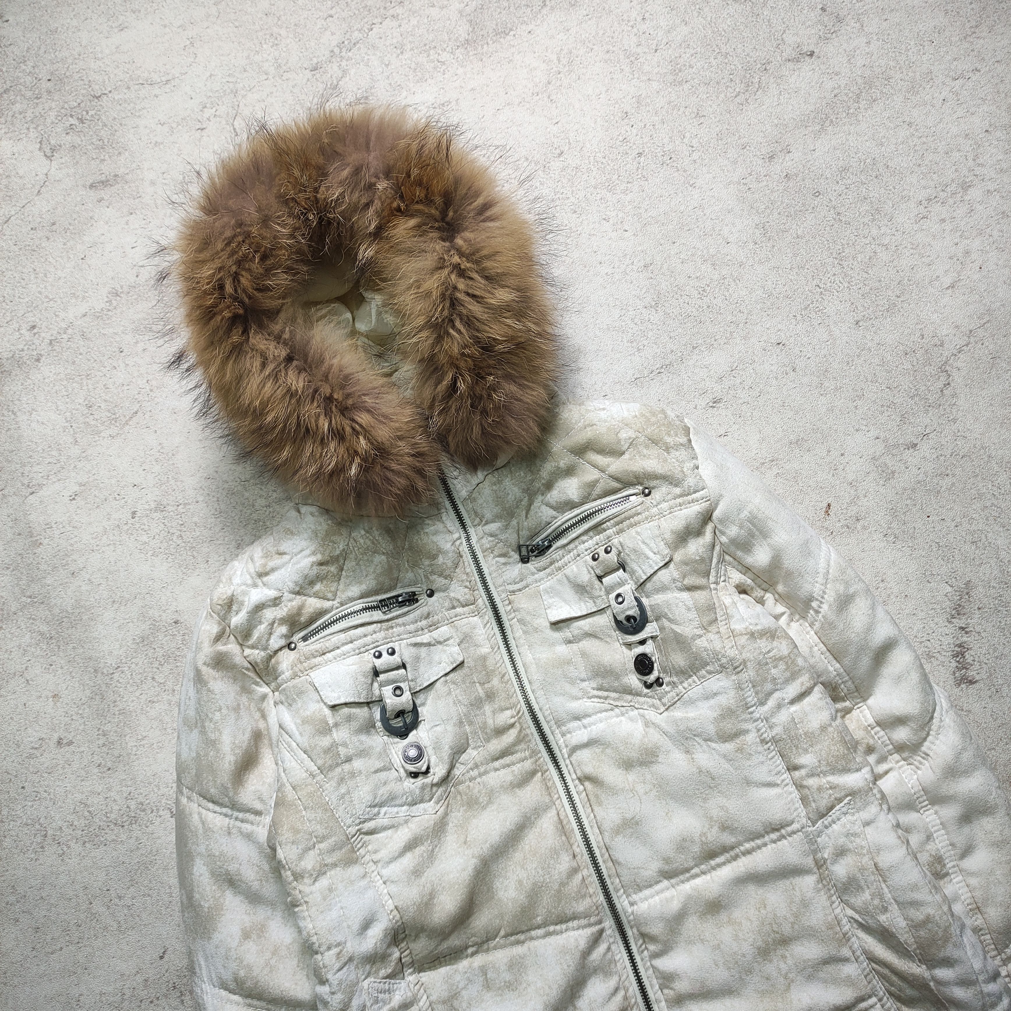 In The Attic × Japanese Brand In The Attic Fur Padded Jacket Size US L / EU 52-54 / 3 - 4 Thumbnail