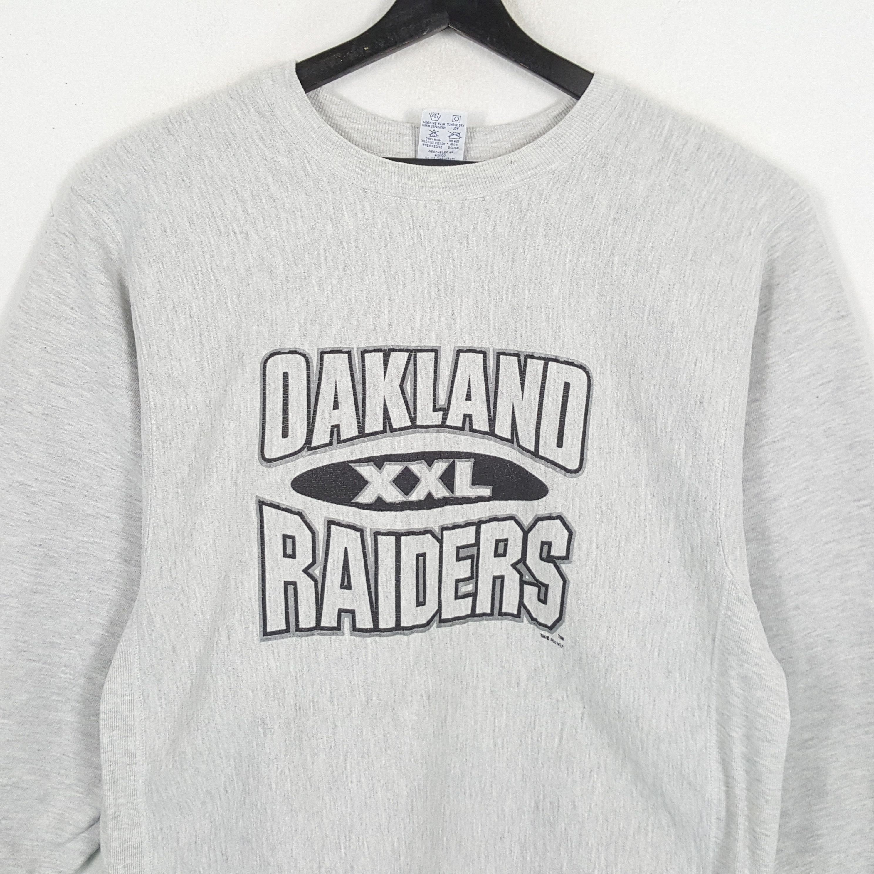 Champion × NFL OAKLAND RAIDERS X Champion Vintage Sweatshirt Size US L / EU 52-54 / 3 - 2 Thumbnail