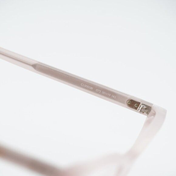 Celine Celine CL50058I 072 Eyeglasses Shiny Light Pink 50mm Square Size ONE SIZE - 7 Thumbnail