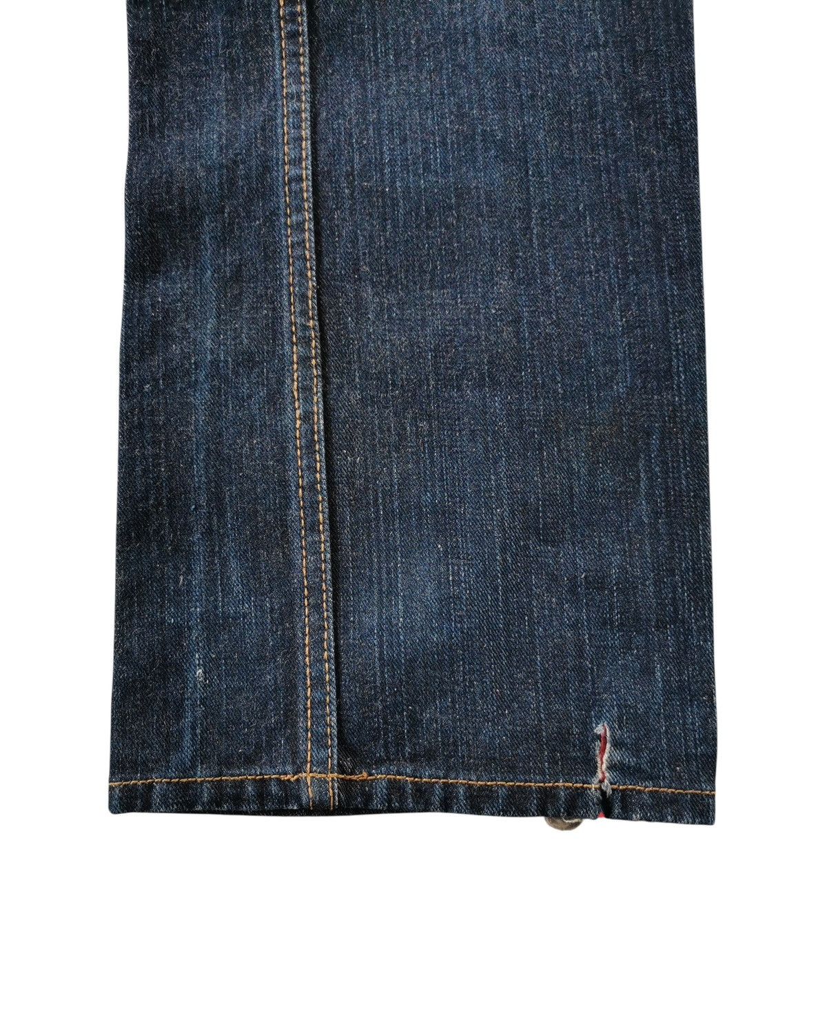 Hysteric Glamour Double Dominate Jeans Sensho Graphic Zip Rare Japanese Denim Size US 31 - 8 Thumbnail