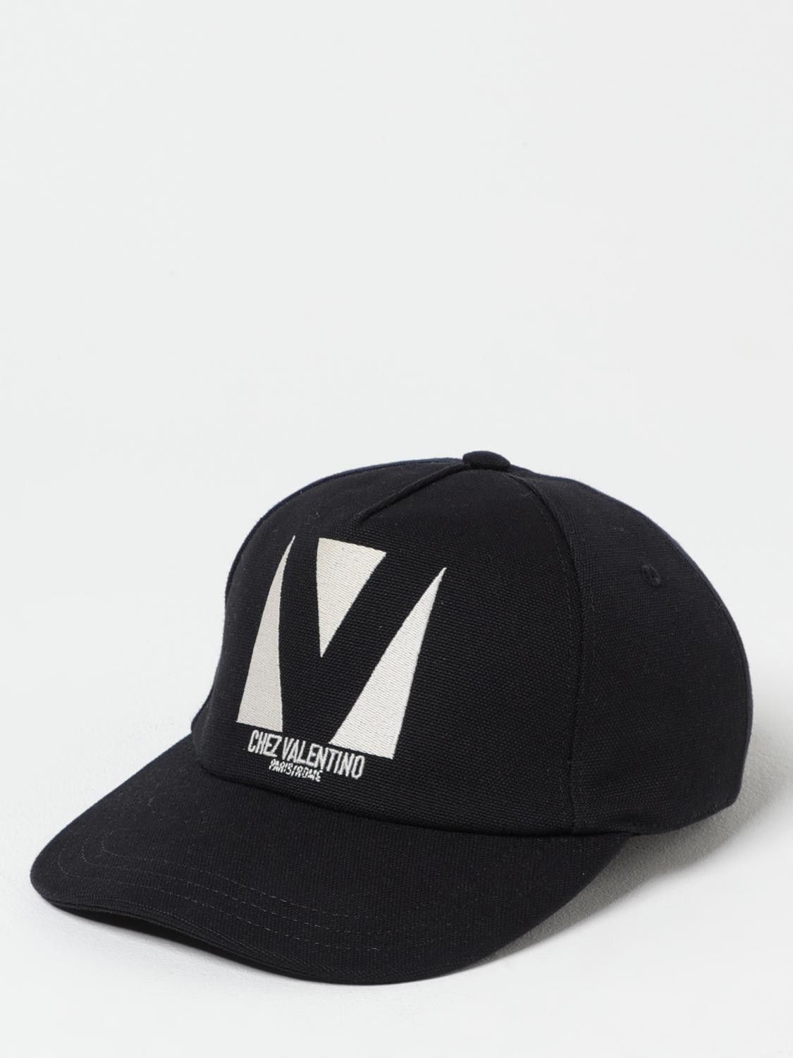 Valentino Valentino Garavani Hat Men Black Size ONE SIZE - 1 Thumbnail