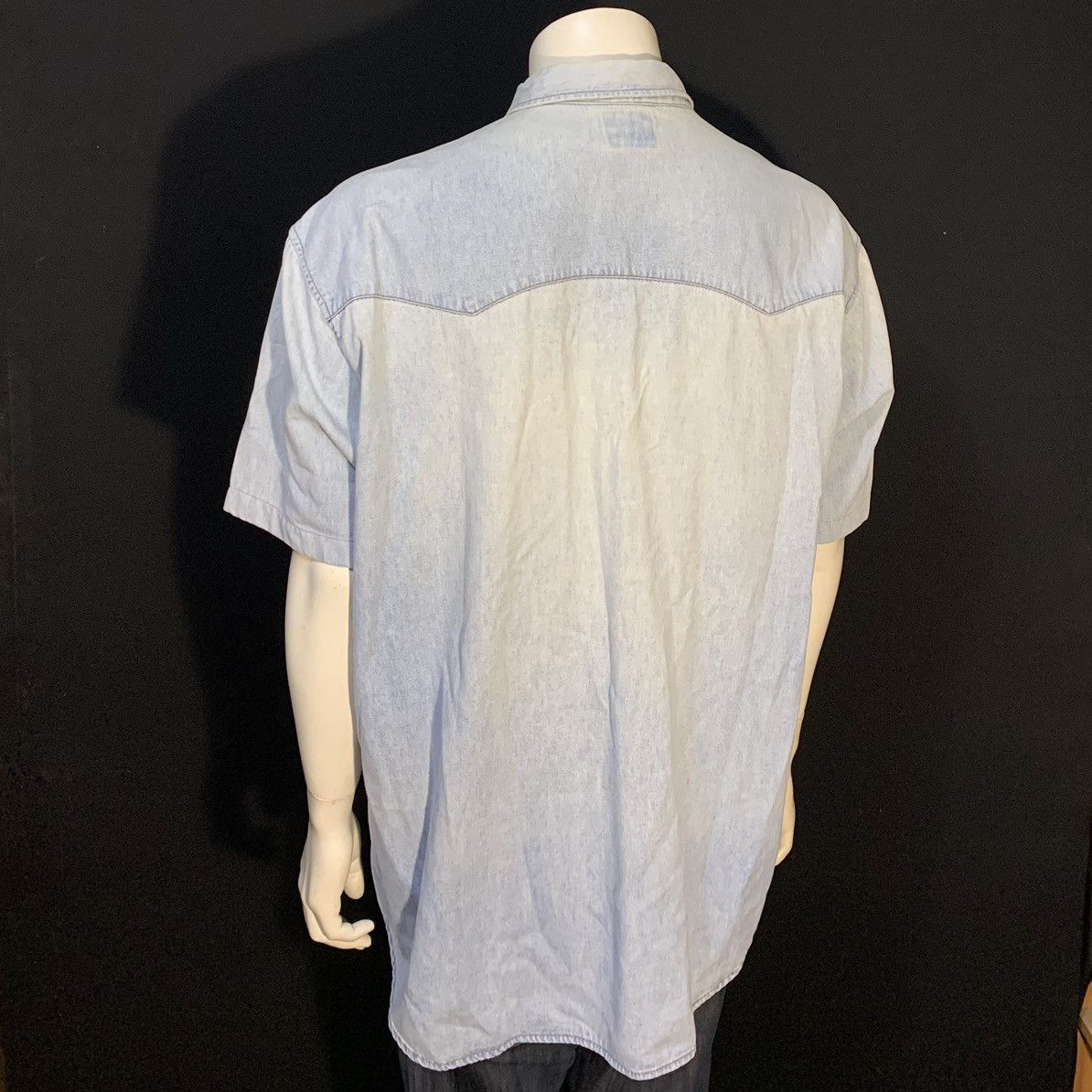 Levi's × Vintage Rare LEVI'S Vintage 80's Men's Light Blue Western Shirt XXL Size US XXL / EU 58 / 5 - 3 Thumbnail