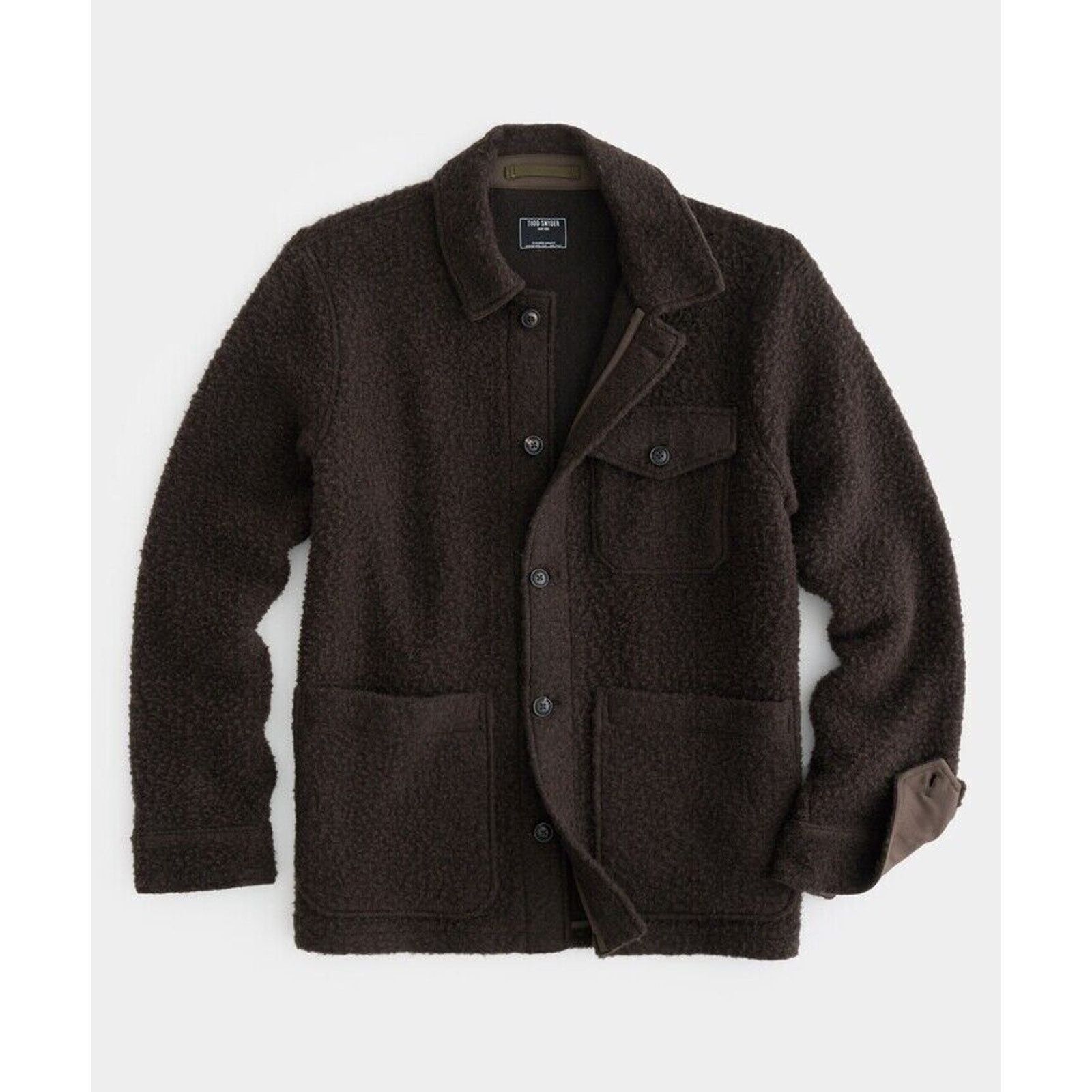 Todd Snyder Todd Snyder Wool Blend Boucle Chore Jacket Size US XL / EU 56 / 4 - 1 Thumbnail
