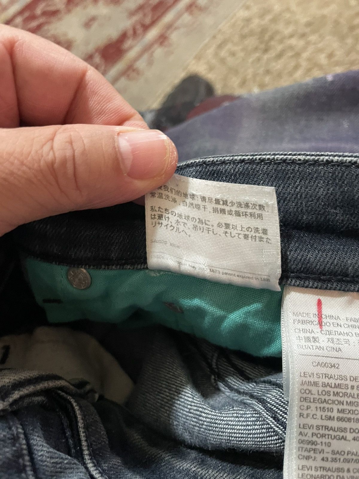 Levi's Daperdashery x Levi’s 511 custom made denim jeans Size US 32 / EU 48 - 10 Thumbnail