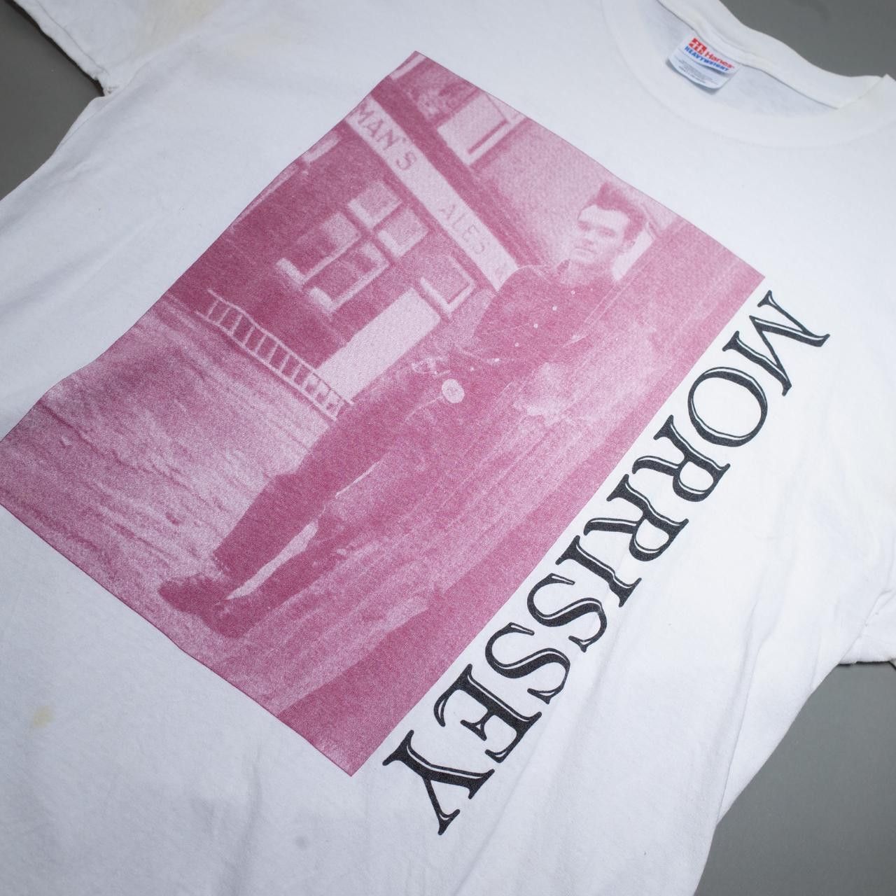 image of Band Tees X Morrissey in White, Men's (Size XL)