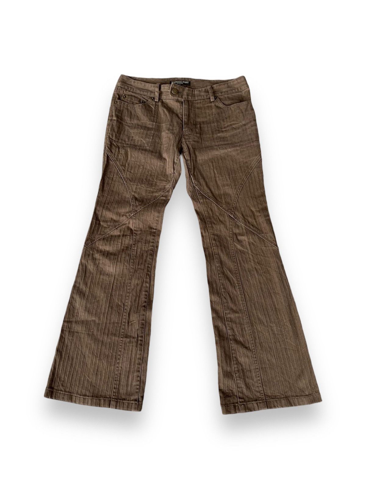 If Six Was Nine × Japanese Brand × Le Grande Bleu (L.G.B.) Tornado mart flared jeans spiral cut Size US 32 / EU 48 - 1 Thumbnail