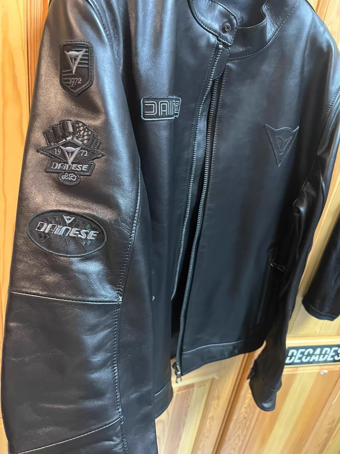 Dainese Dainese Vintage Leather Biker Jacket 54 New Size US L / EU 52-54 / 3 - 3 Thumbnail