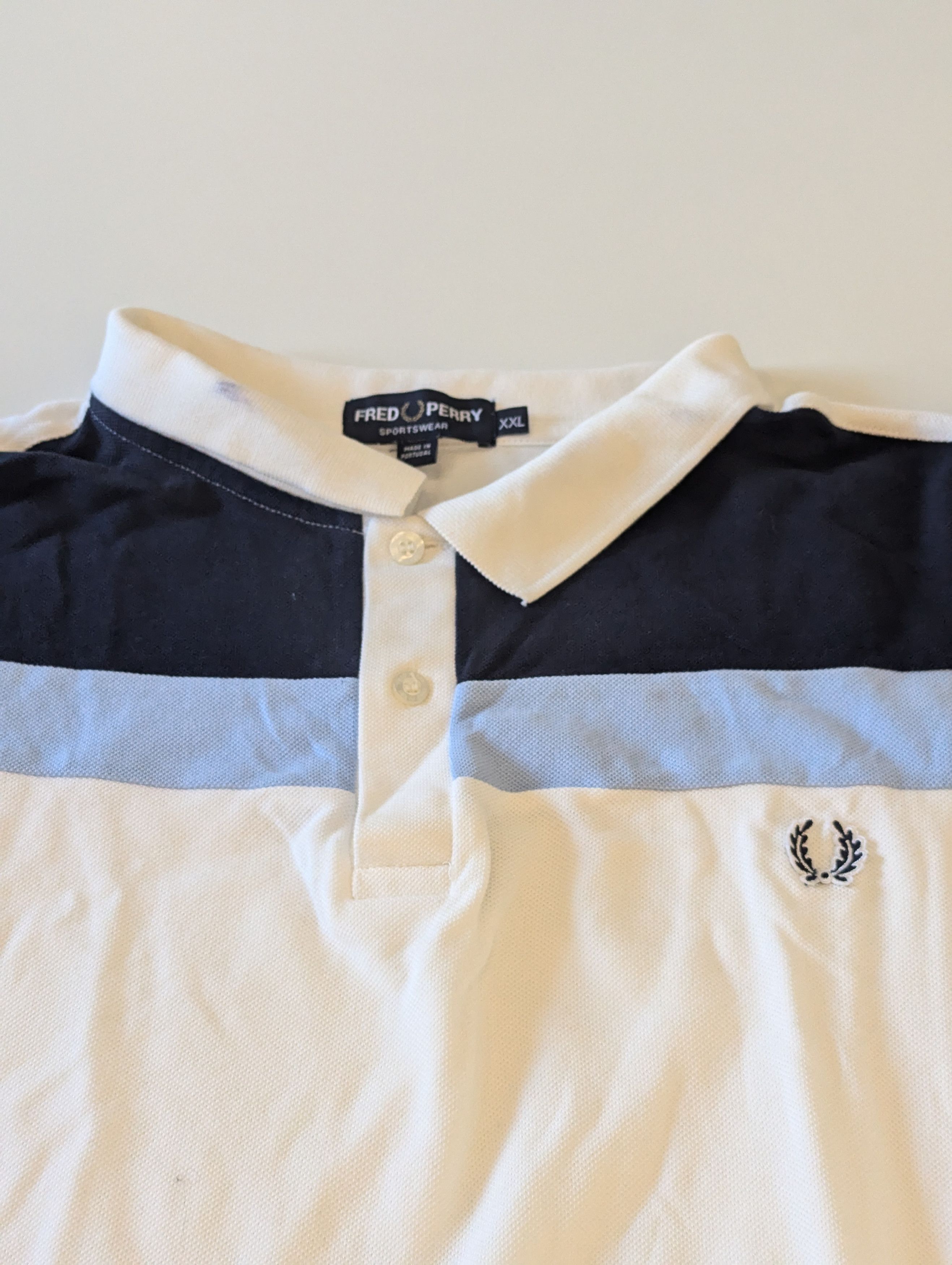 Fred Perry Fred Perry Sportswear Logo Collar T-Shirt Size US XXL / EU 58 / 5 - 6 Thumbnail