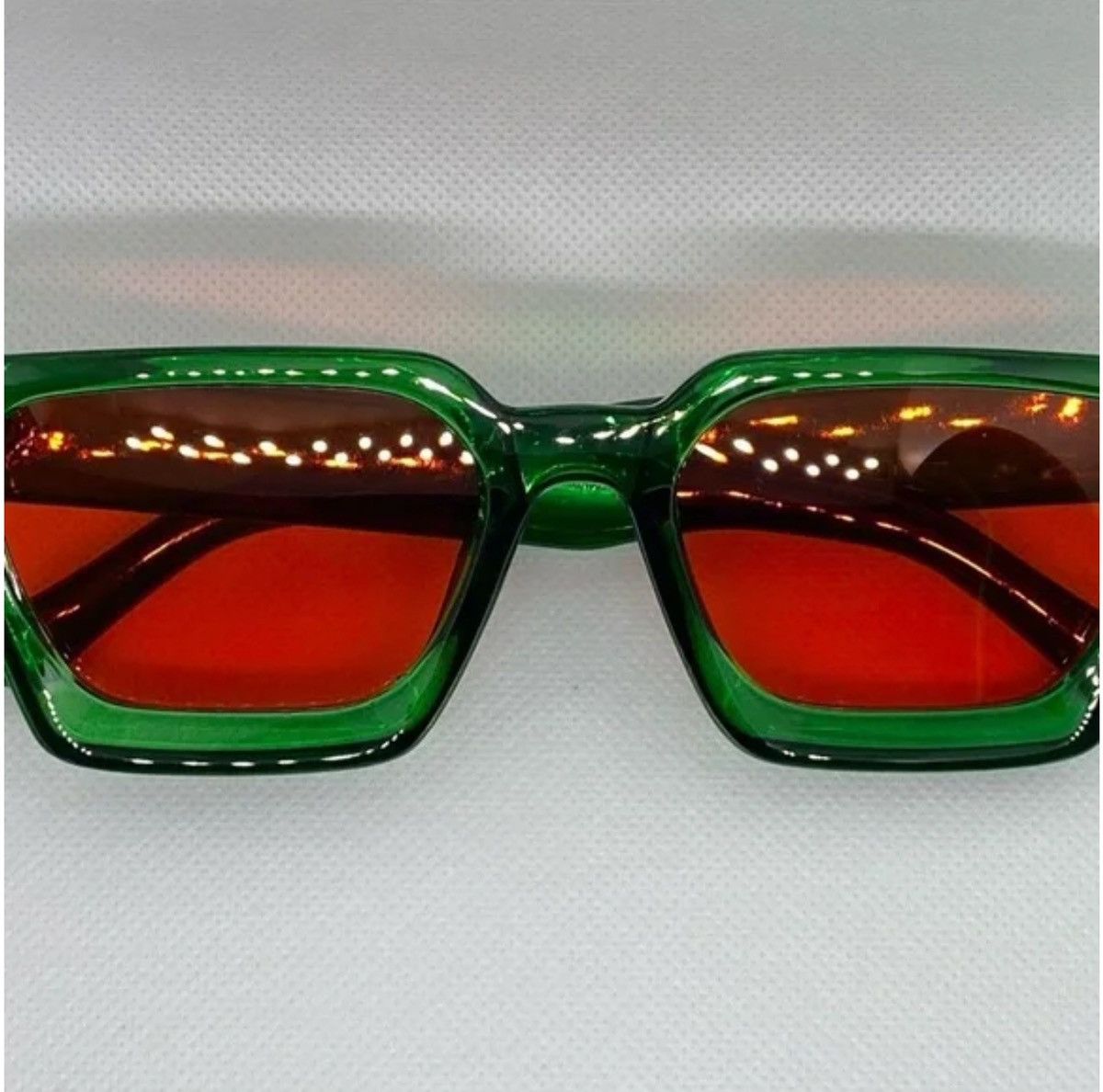 Vintage “Groovy Baby” Red Vision Austin Powers inspired Sunglasses Size ONE SIZE - 1 Thumbnail