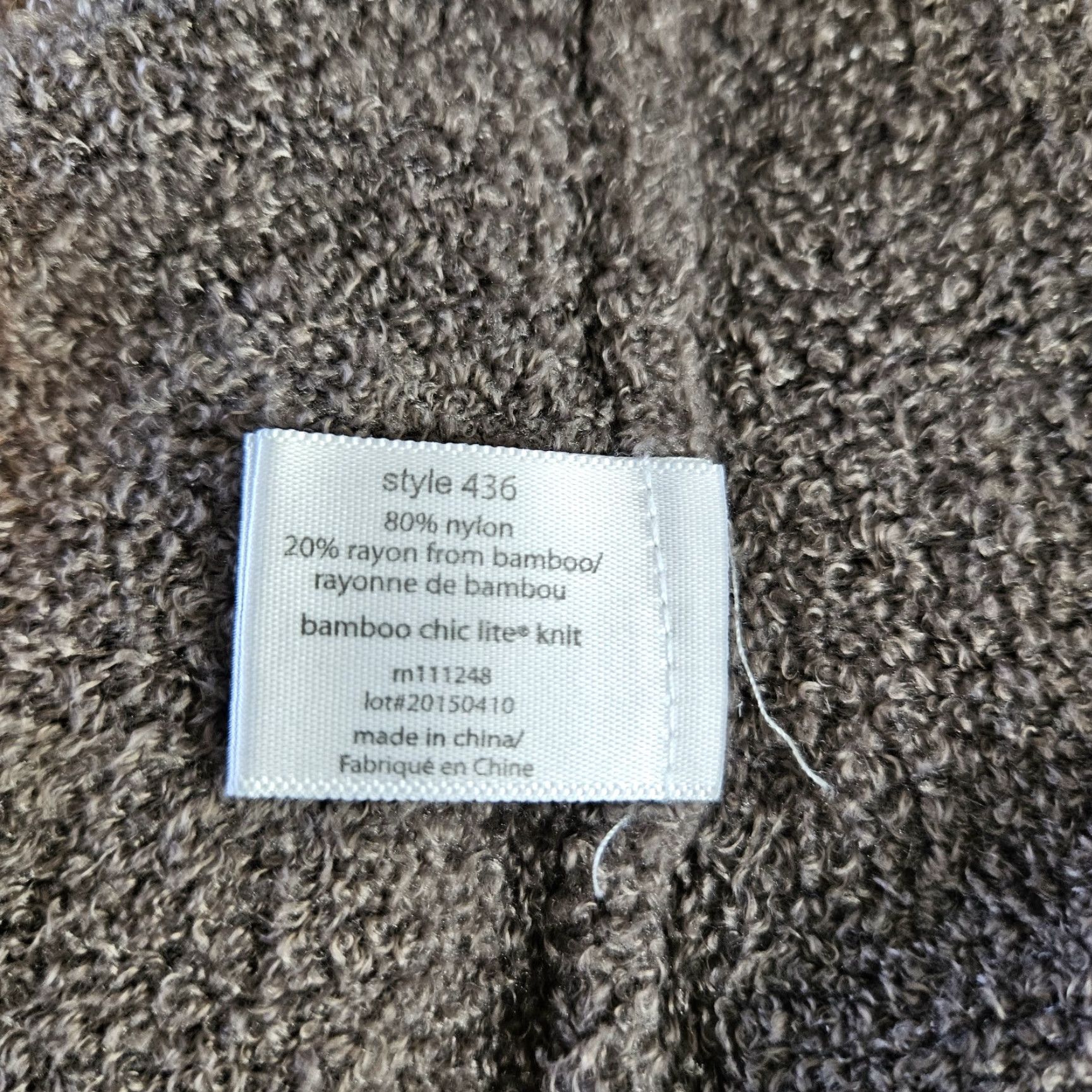 Vintage Barefoot Dreams Cardigan Womens S/M Gray Long Sleeve Knit Nylon Rayon Winter Fall Spring Size S Cardi Size S / US 4 / IT 40 - 4 Thumbnail