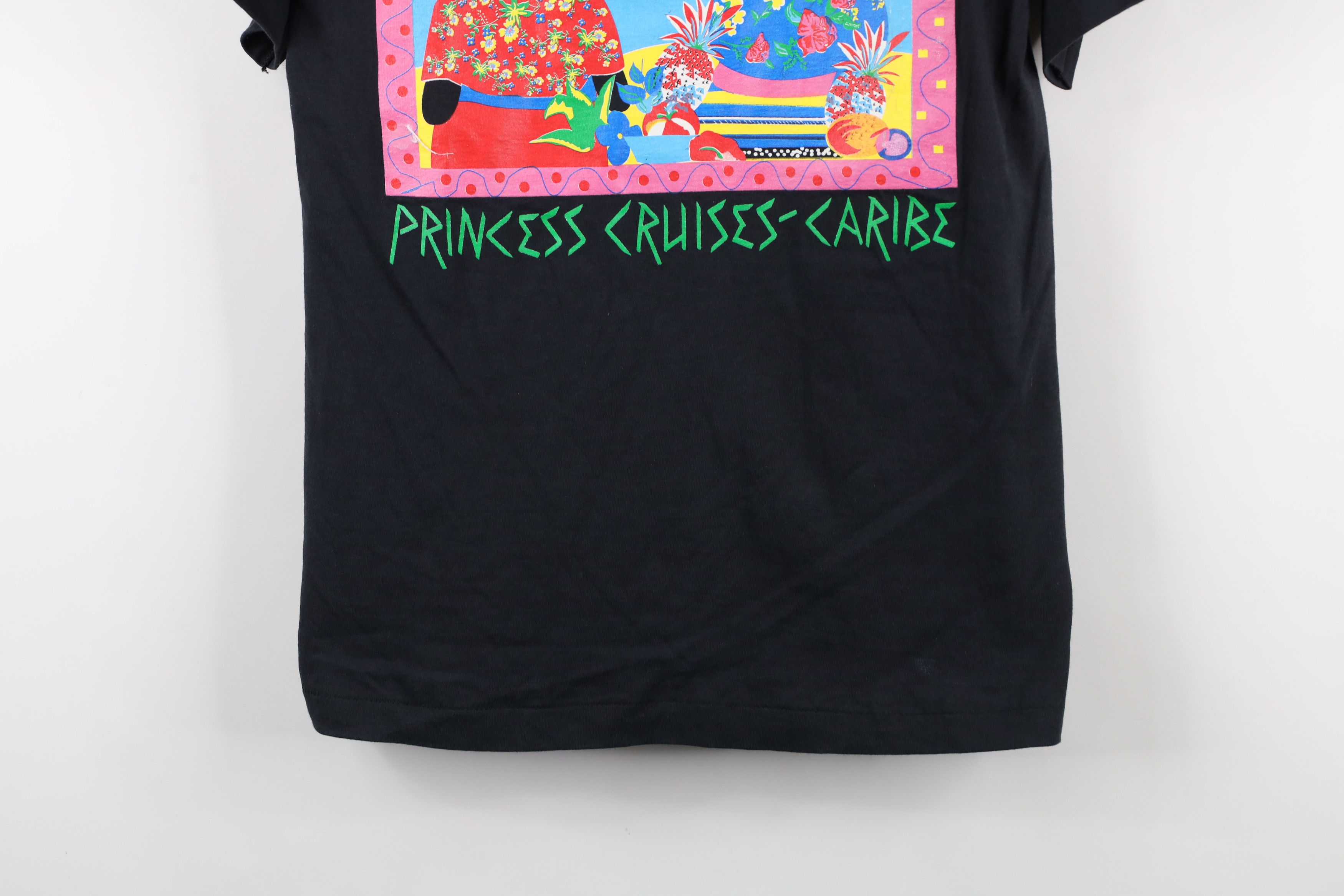 Vintage Vintage 90s Streetwear Princess Cruises Caribe T-Shirt USA Size M / US 6-8 / IT 42-44 - 3 Thumbnail