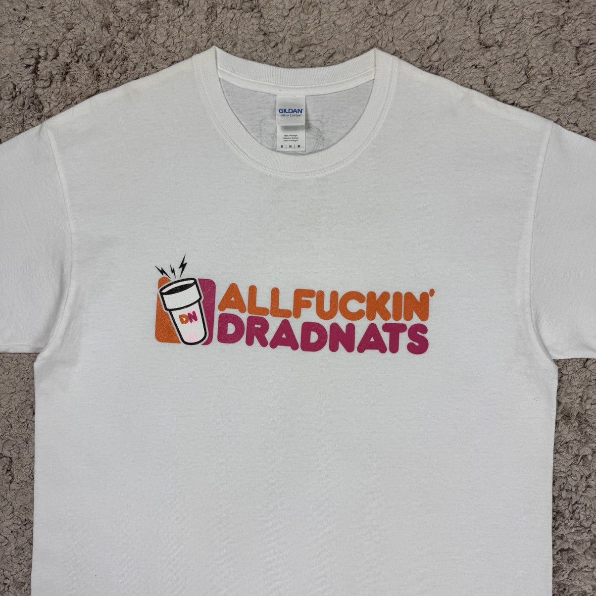 Vintage Vintage ‘All Fucking Dradnuts’ Ripoff Dunkin Donuts T-shirt Size US M / EU 48-50 / 2 - 5 Thumbnail