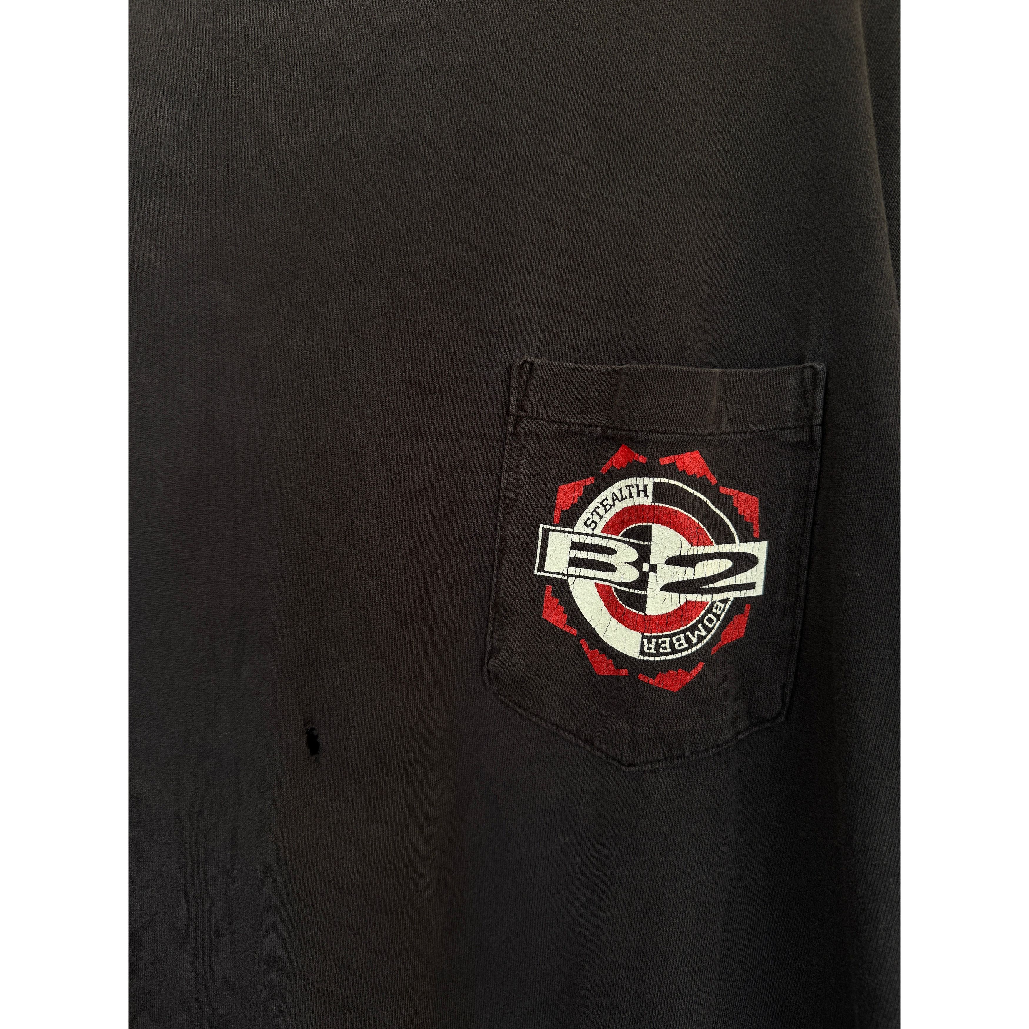 Vintage B2 Stealth Jet Tee Size US XL / EU 56 / 4 - 3 Thumbnail