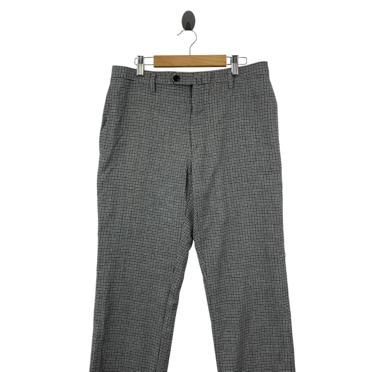Mr. Junko MR JUNKO Japanese Brand Check Wool Casual Pants Size US 30 / EU 46 - 2 Thumbnail