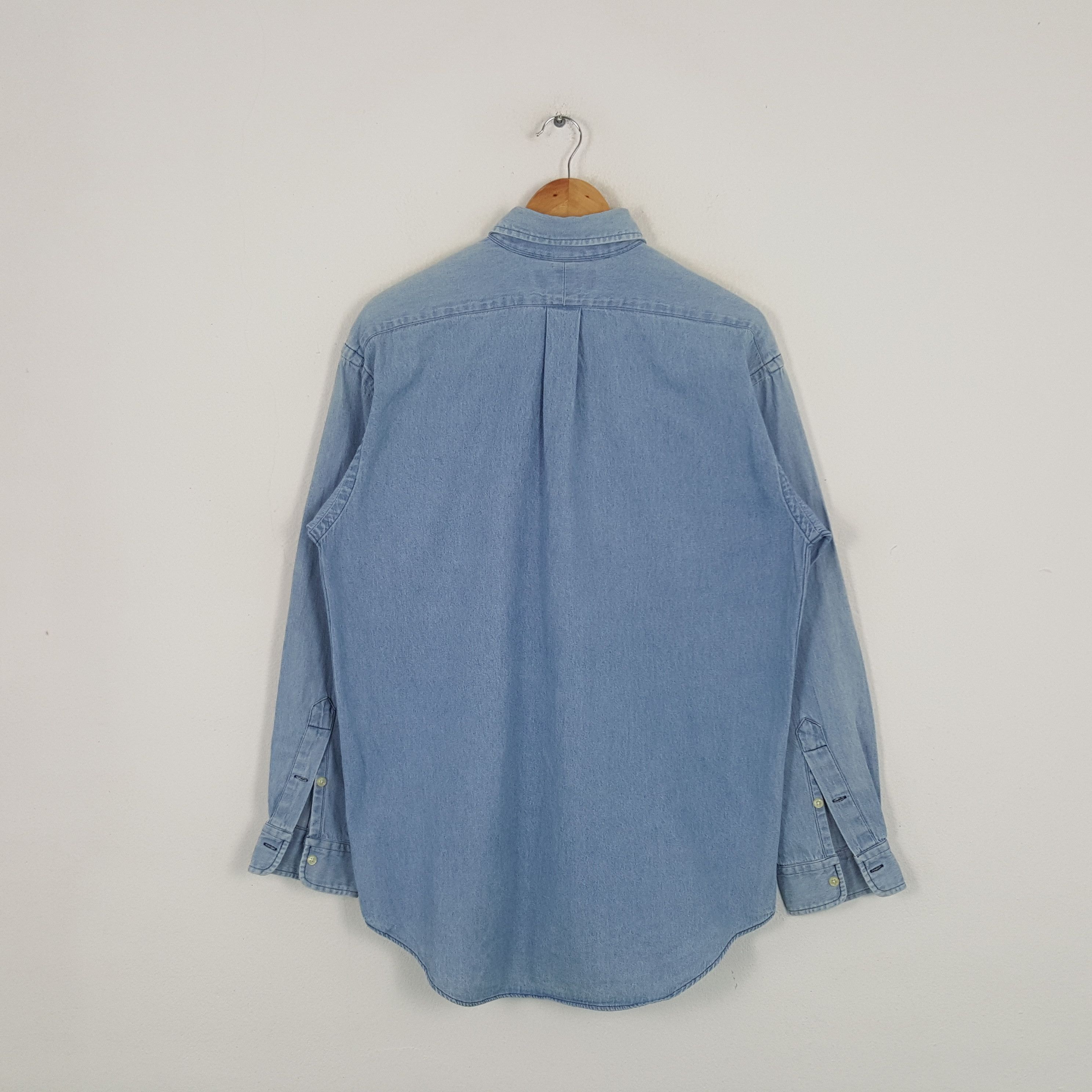 Polo Ralph Lauren × Vintage Vintage Polo by Ralph Lauren Luxury Brand Shirt Button Up Size US XL / EU 56 / 4 - 3 Thumbnail