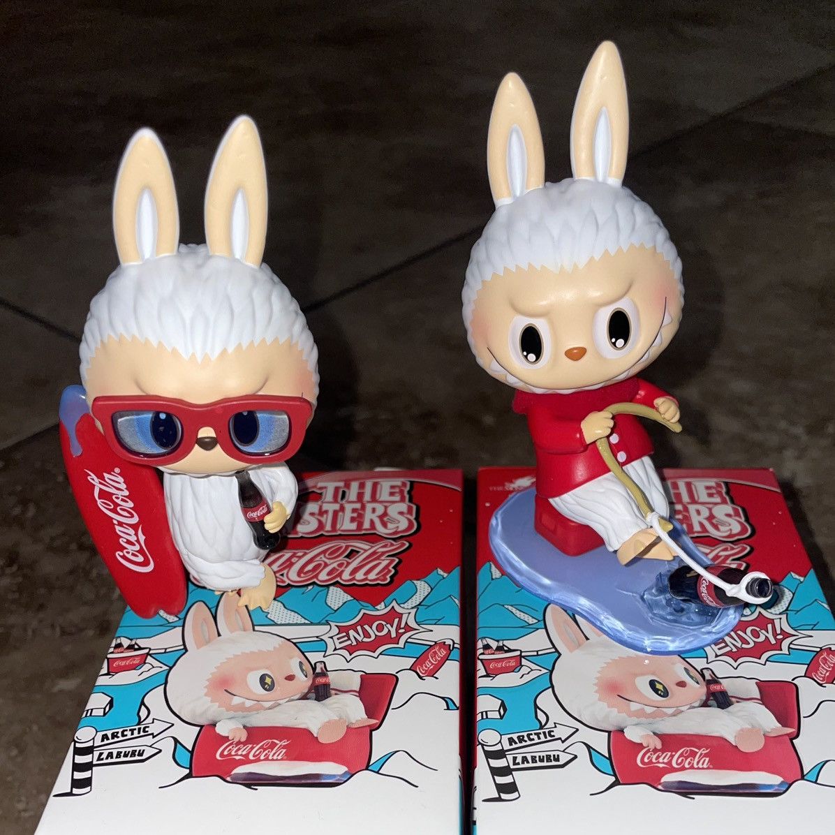 POP MART (2-Pack) Pop Mart Labubu The Monsters Coca-Cola Series Set Size ONE SIZE - 2 Thumbnail