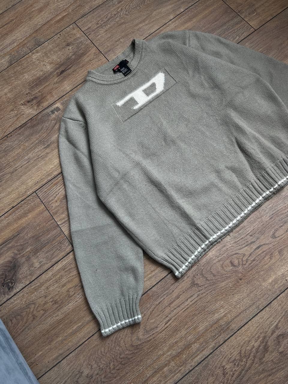 Diesel Diesel Big Logo Knitted Sweater Vintage Made in Italy Size US M / EU 48-50 / 2 - 3 Thumbnail