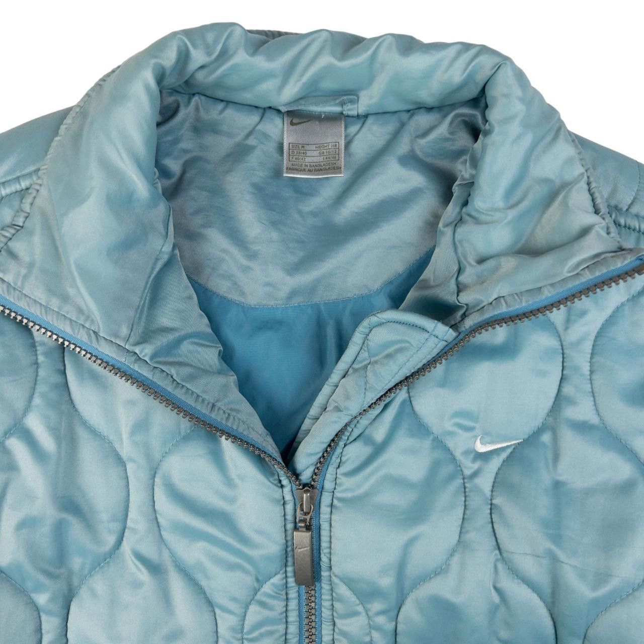 Nike Vintage Nike Quilted Zip Up Jacket Women's Size L Size L / US 10 / IT 46 - 3 Thumbnail