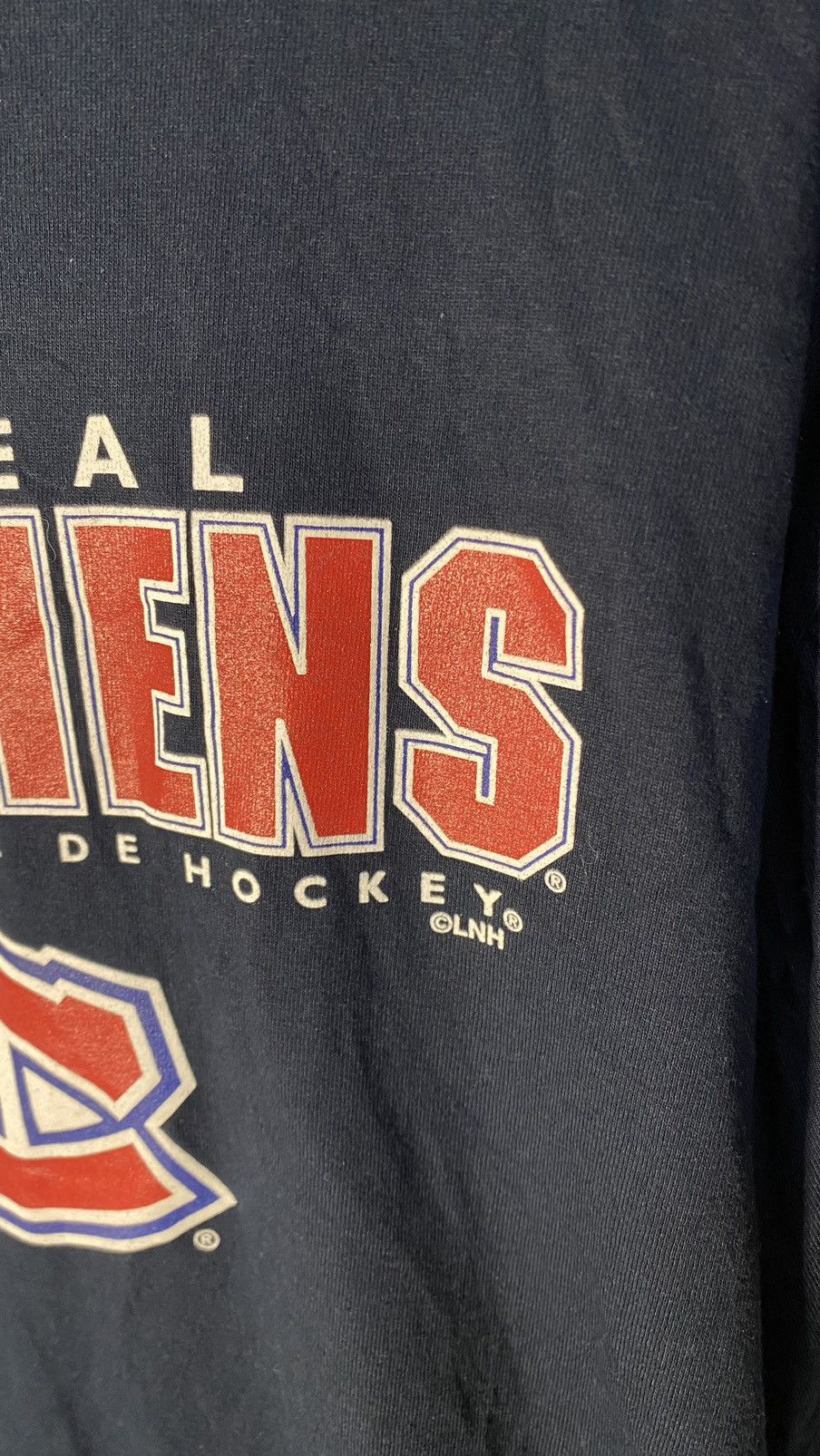 NFL Vintage Montreal Canadiens tee 90s Size US L / EU 52-54 / 3 - 7 Thumbnail