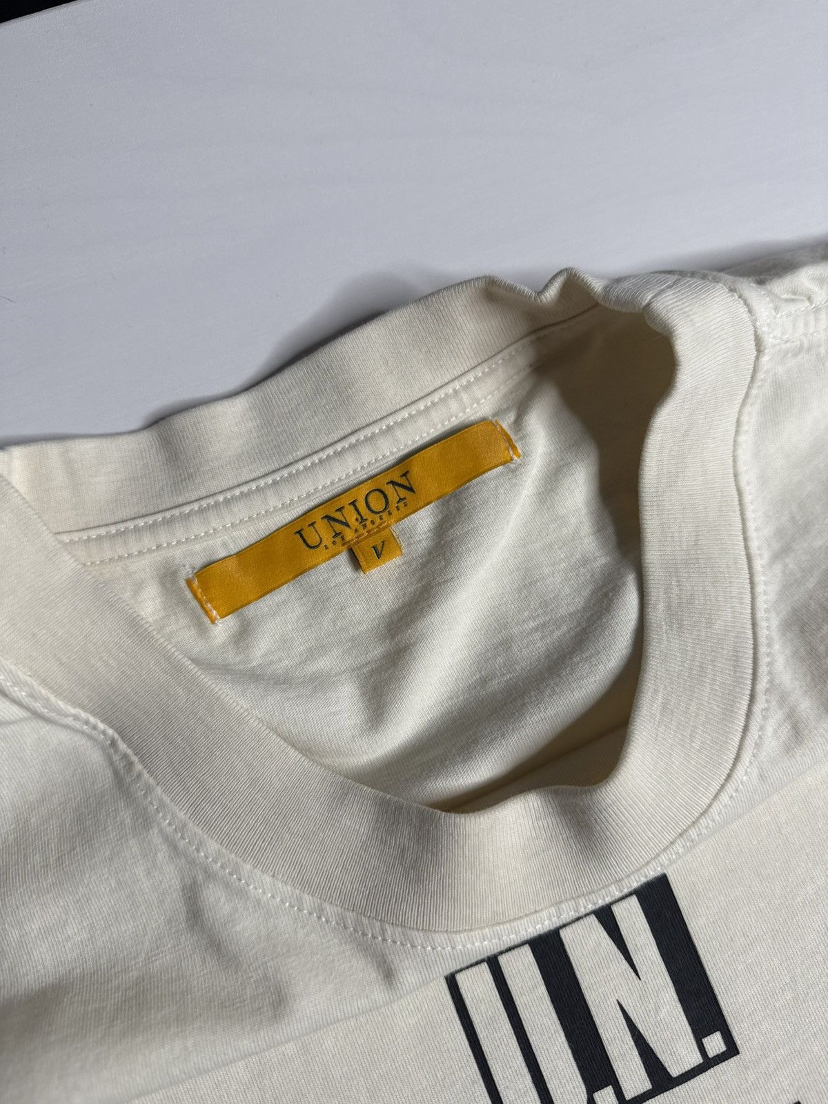 Union LA Union LA 90036 Tee “Cream” [ XL ] BRAND NEW Size US XL / EU 56 / 4 - 5 Thumbnail