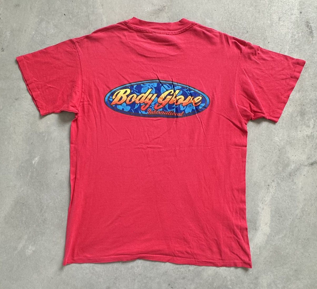 Body Glove VINTAGE 90S BODY GLOVE LOGO TEE Size US L / EU 52-54 / 3 - 1 Thumbnail