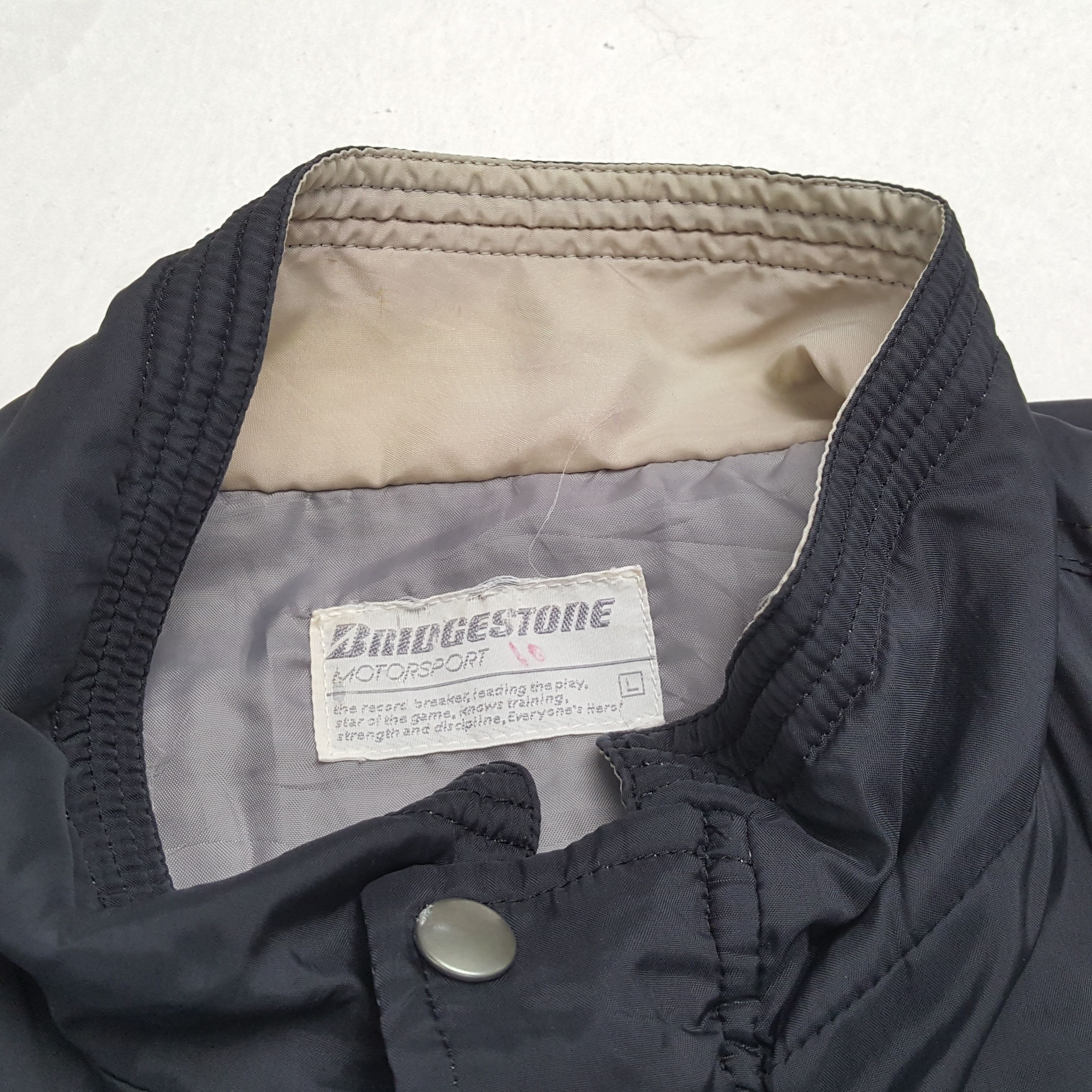 Japanese Brand × Vintage Vintage BRIDGESTONE TRD TOYOTA MOTORSPORTS Japanese Jacket Size US XL / EU 56 / 4 - 10 Thumbnail