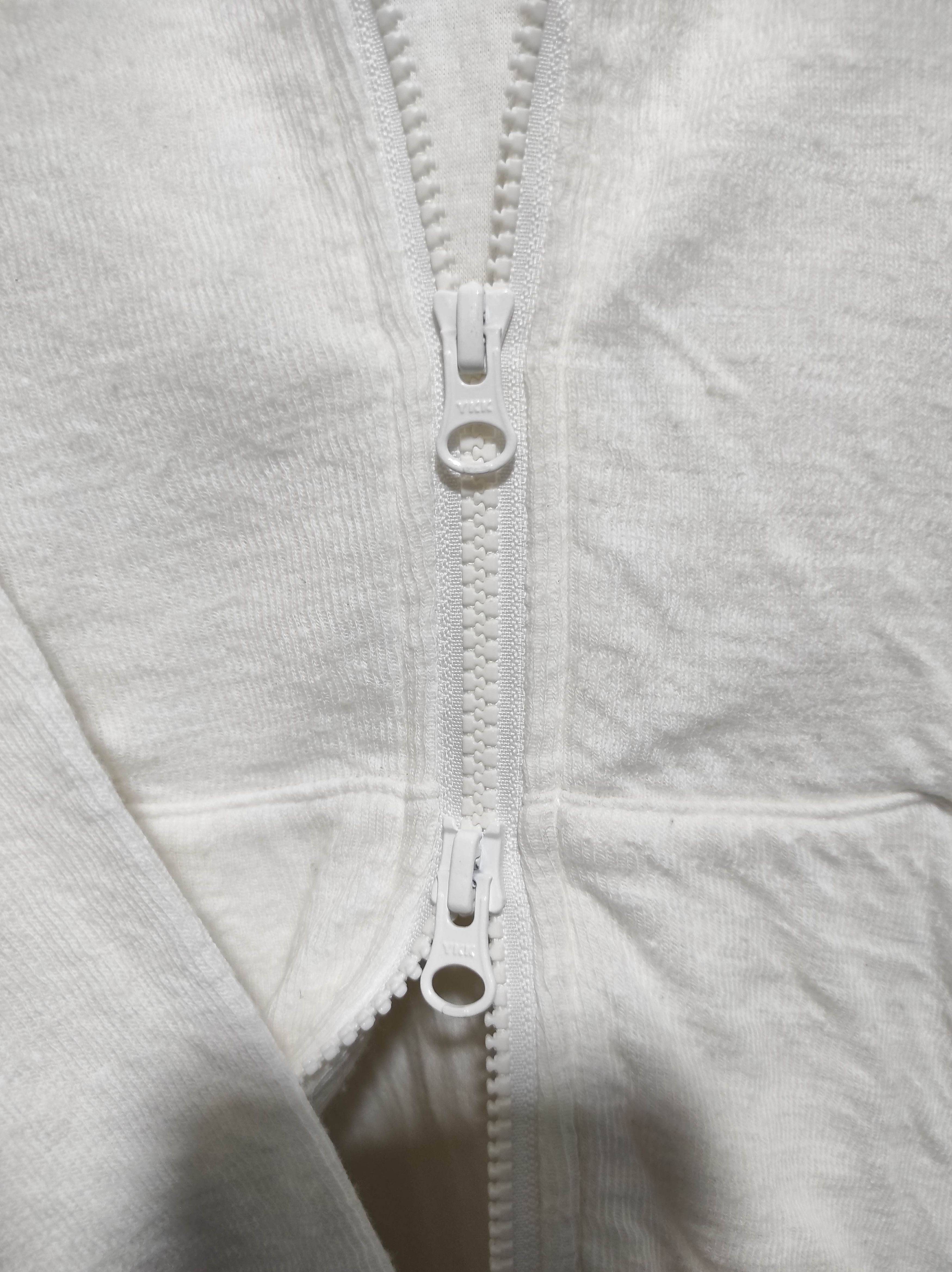 MOUSSY Azul by Moussy White Zip Fur Hoodie LGB style Size US L / EU 52-54 / 3 - 4 Thumbnail