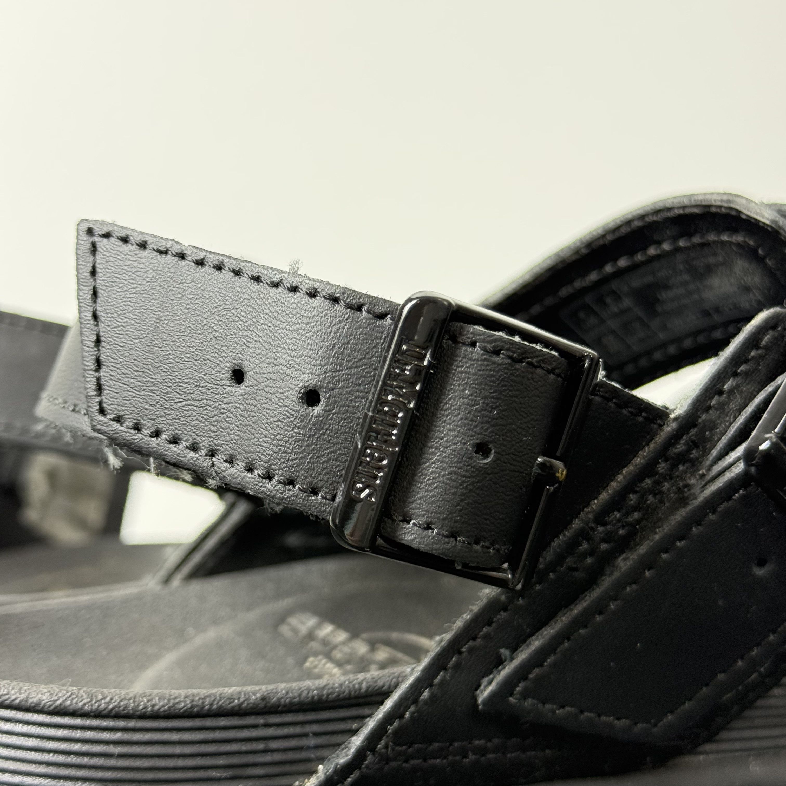 Dr. Martens Dr. Martens Voss in Black Hydro Planforms Sandals Size US 10 / IT 40 - 8 Thumbnail