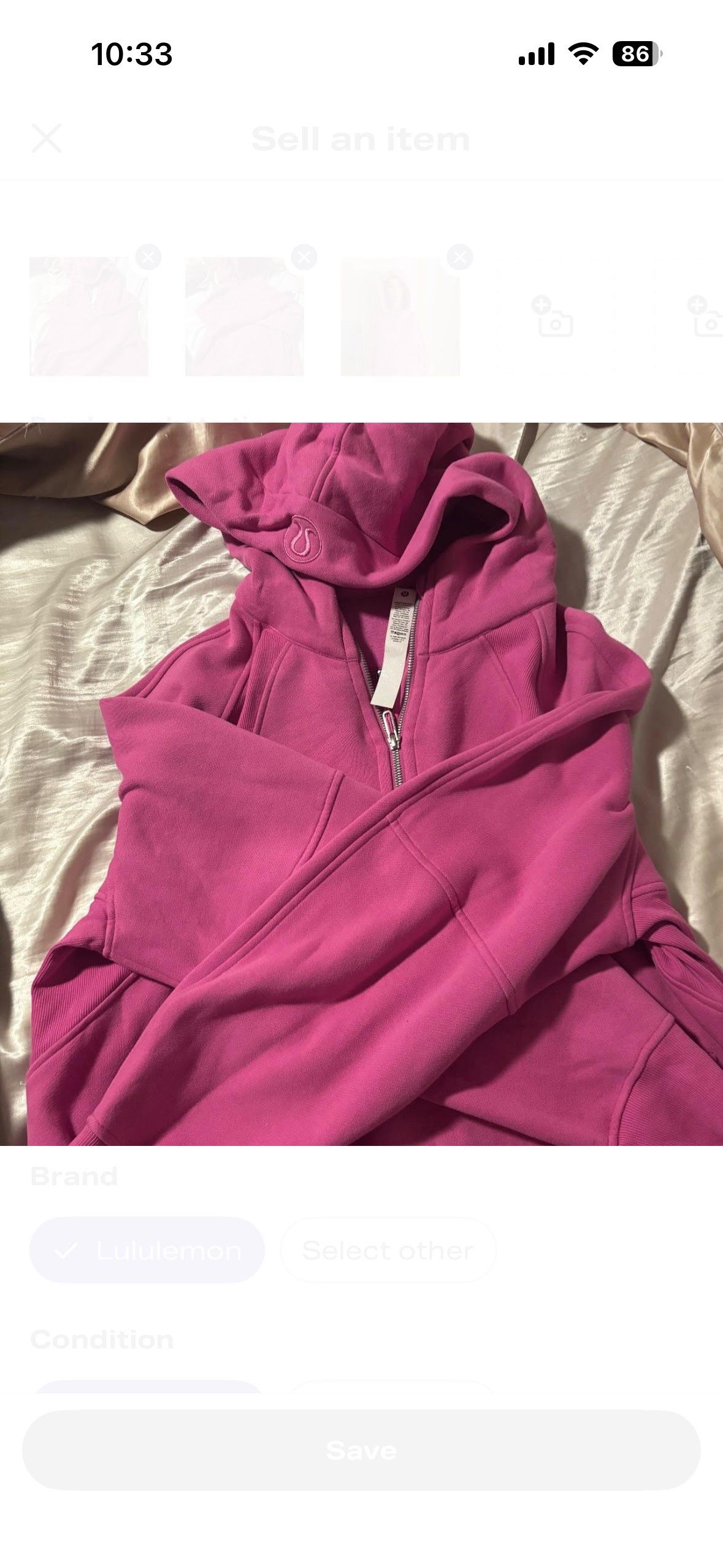 Lululemon Lululemon crop scuba hoodie Size M / US 6-8 / IT 42-44 - 2 Thumbnail