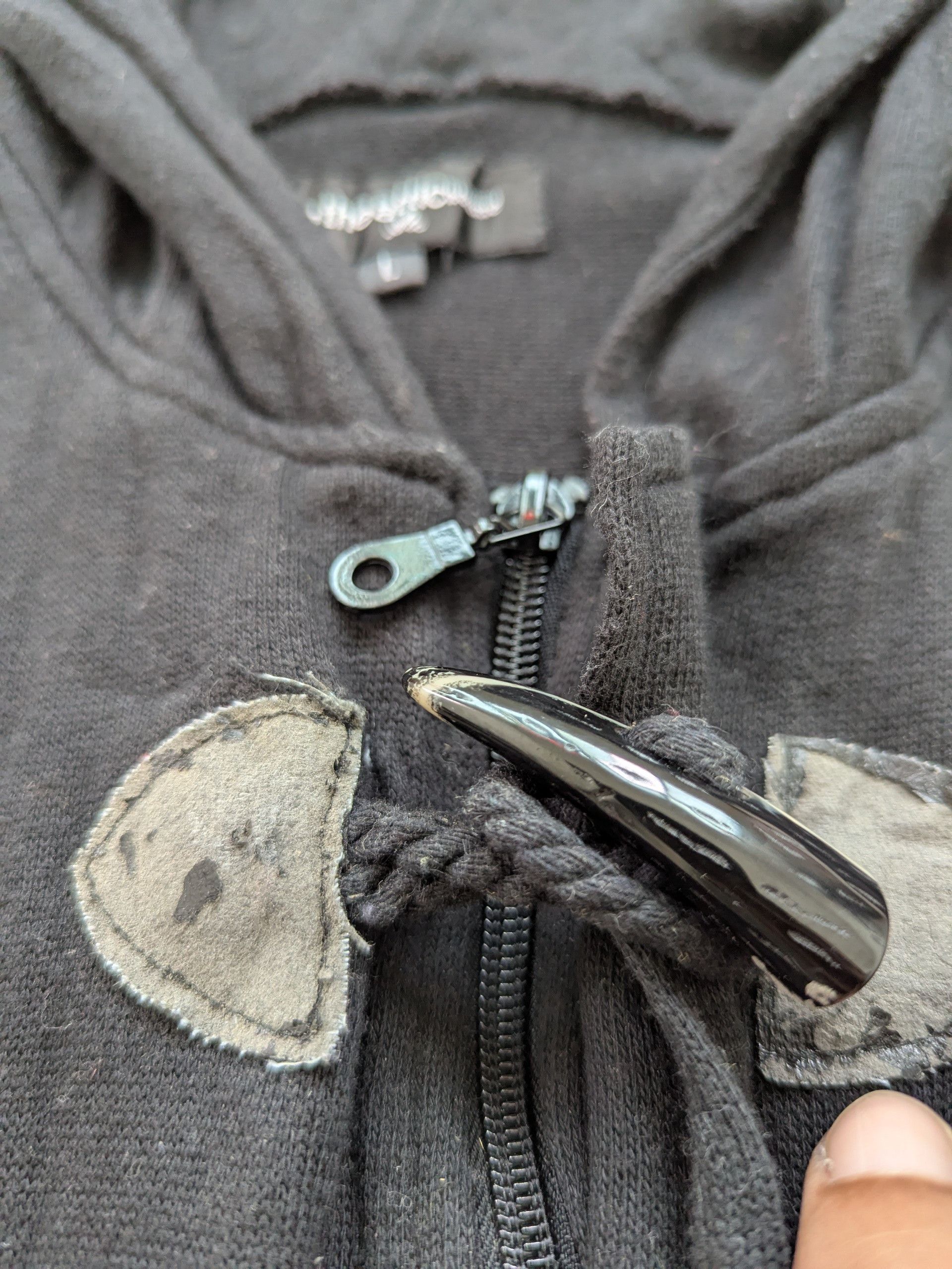 If Six Was Nine × In The Attic × Le Grande Bleu (L.G.B.) Vintage 1990s In The Attic Vest Hoodie Duffle Style Size US M / EU 48-50 / 2 - 7 Thumbnail