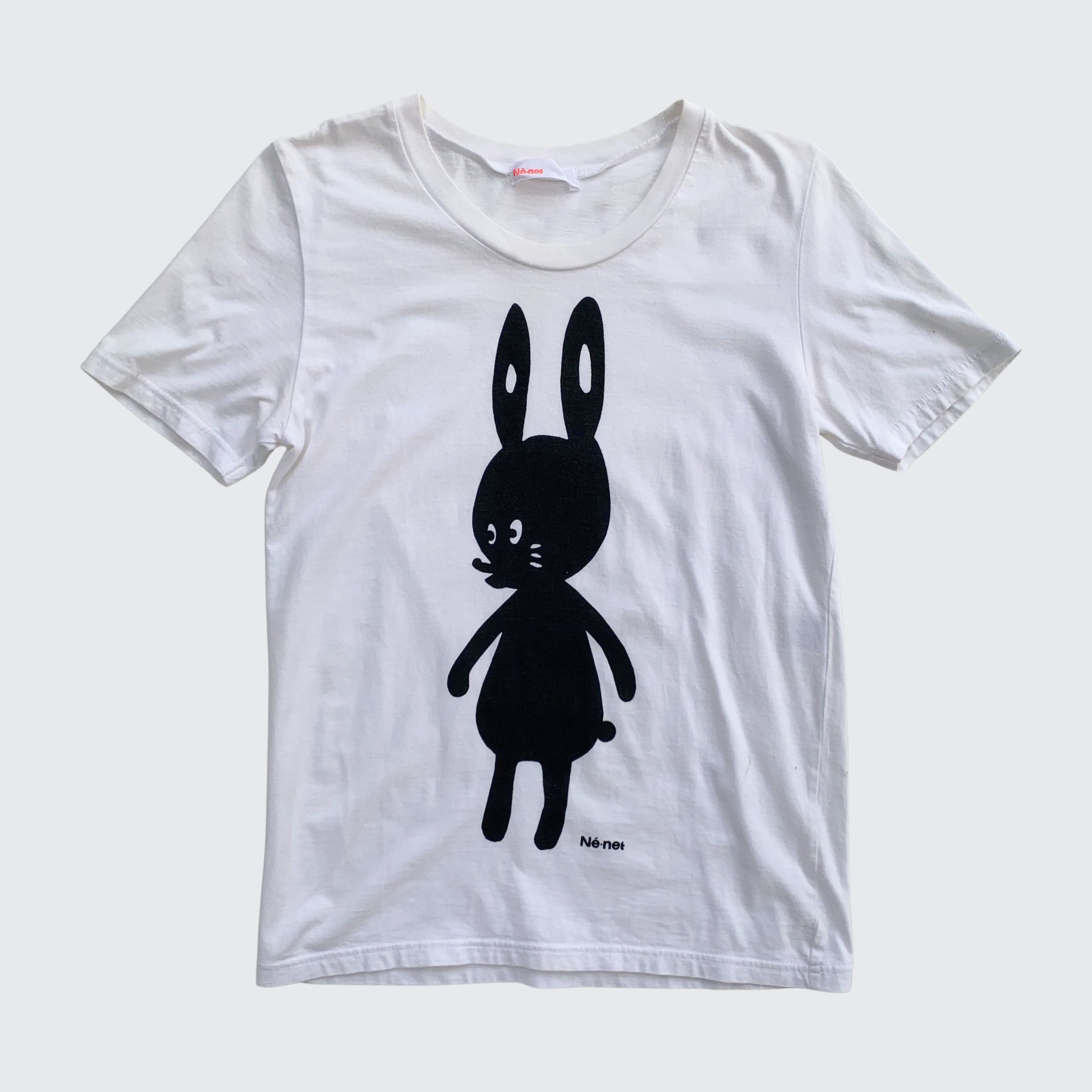 Issey Miyake Vintage Ne-net Issey Miyake Japan Rabbit Fitted Tee Size S / US 4 / IT 40 - 1 Thumbnail