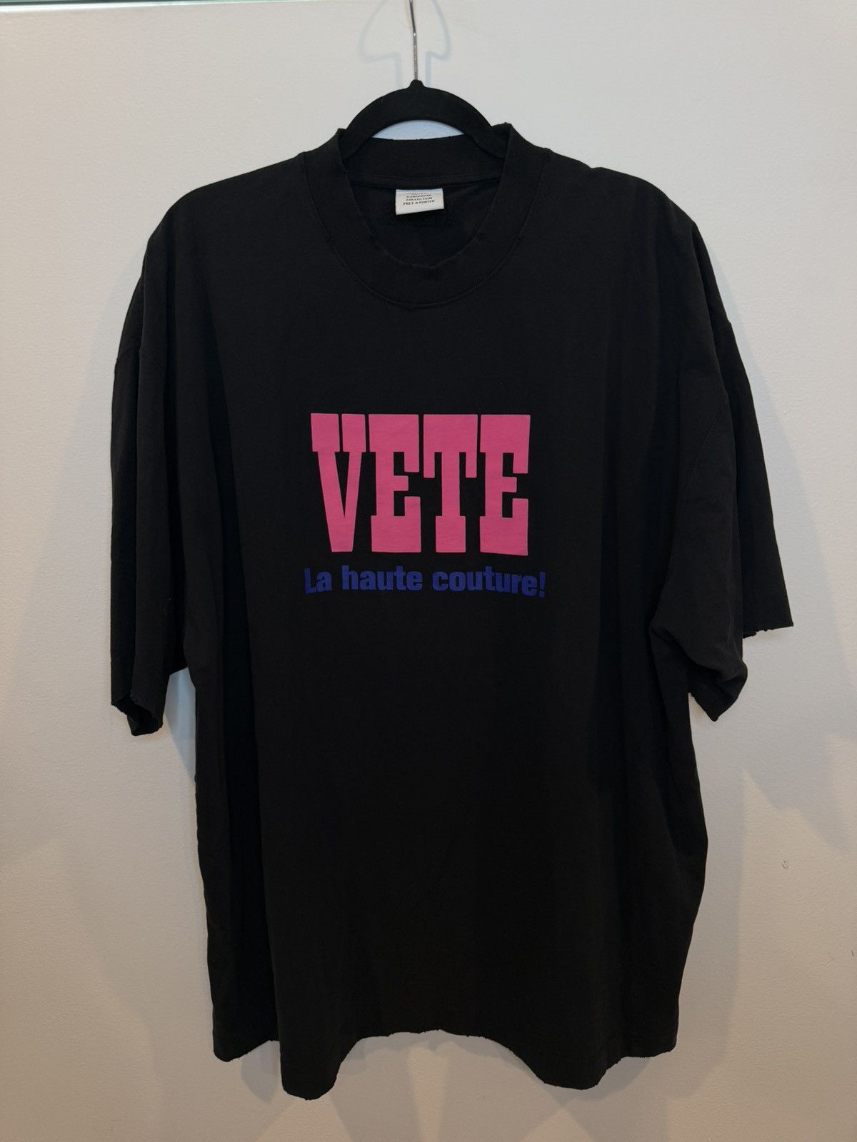 Vetements Vetements Vete Tee Size US M / EU 48-50 / 2 - 1 Thumbnail
