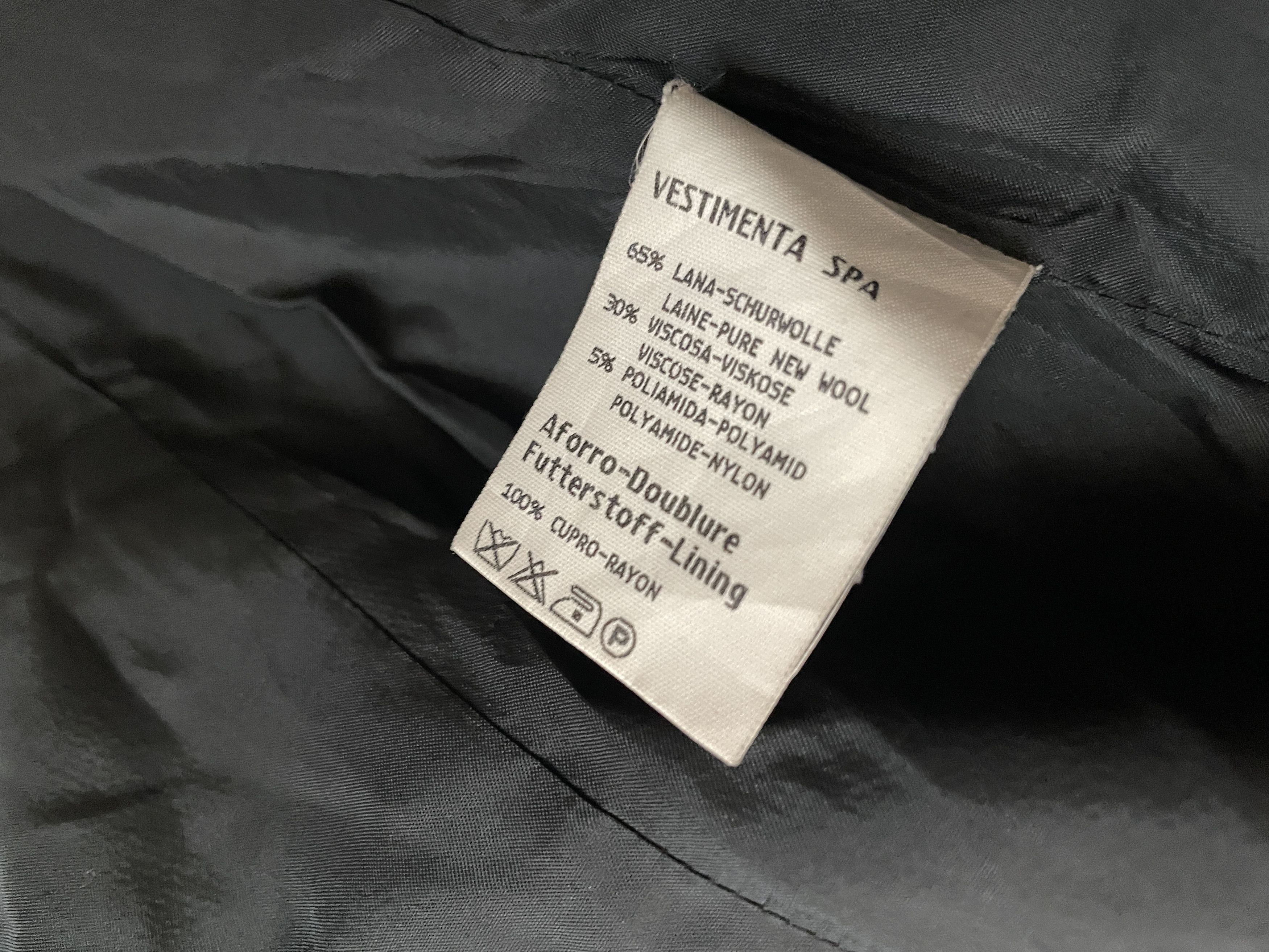 Giorgio Armani 🔥 Giorgio Armani® RARE 90s Twill Double Breasted Blazer Size 44R - 5 Thumbnail