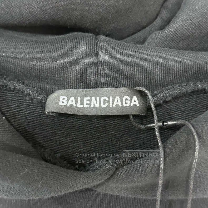 Balenciaga Balenciaga Classic GW Printed Hoodie Size US S / EU 44-46 / 1 - 5 Thumbnail