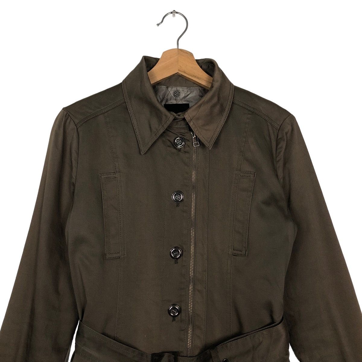 Japanese Brand 🔥Rare Bondage Parachute Biker Jacket Femme Tornado Mart Size M / US 6-8 / IT 42-44 - 2 Thumbnail