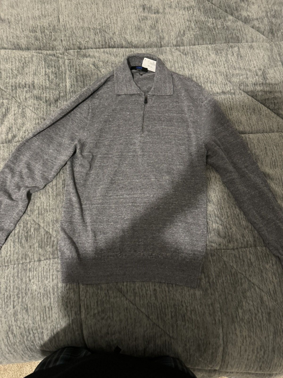 Kiton Kiton half zip sweater grey Size US M / EU 48-50 / 2 - 2 Thumbnail