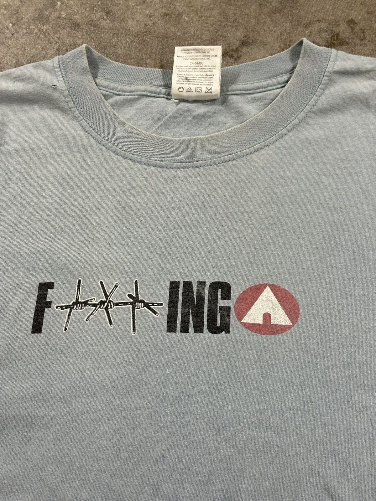 Airwalk Vintage 90s Airwalk F***ING Skater Grunge T-Shirt RARE Size US L / EU 52-54 / 3 - 5 Thumbnail